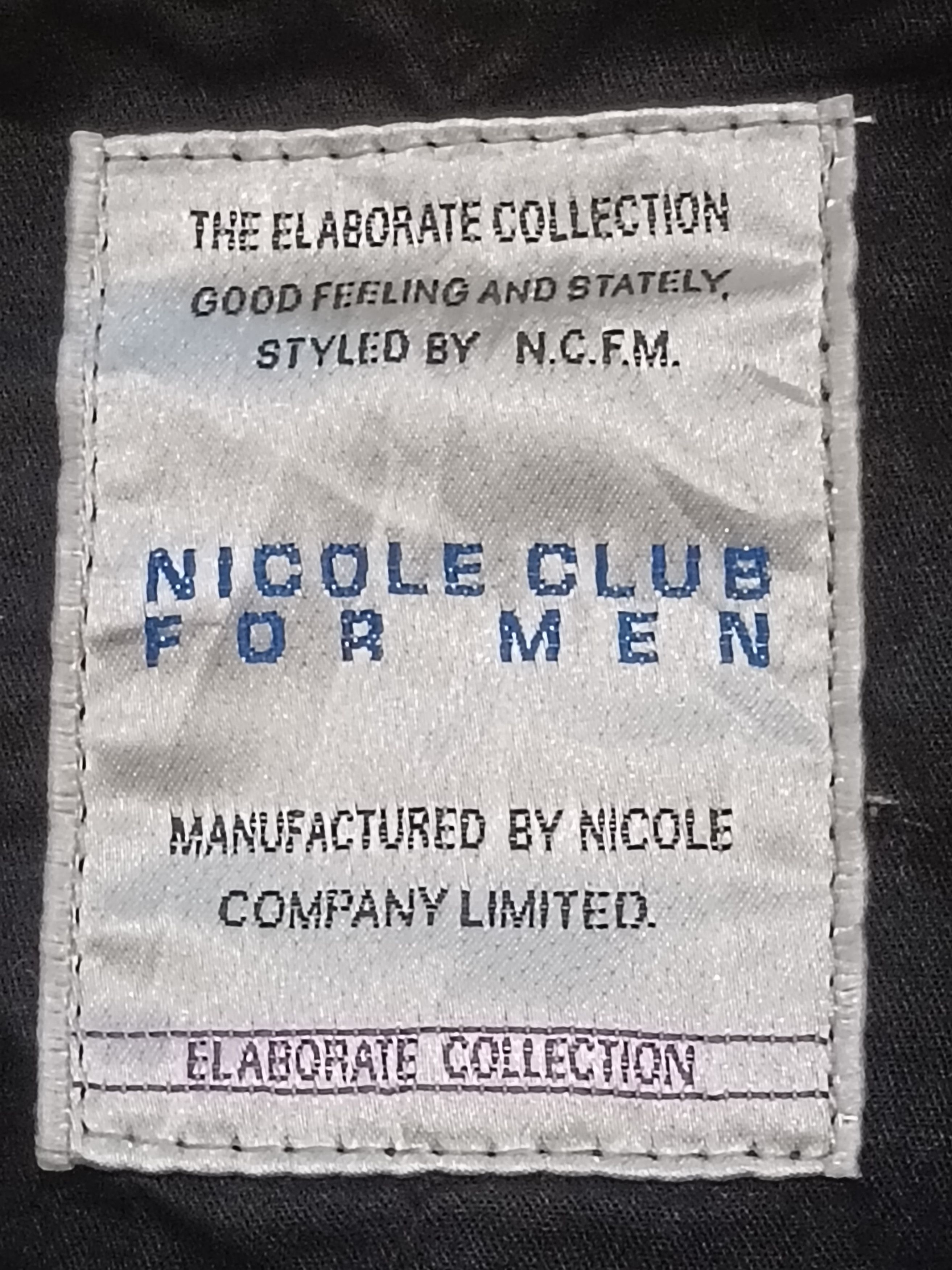 Nicole Club NICOLE CLUB NCFM ELABORATE COLLECTION PUNK HOUNDTOOTH JACKET Size US M / EU 48-50 / 2 - 2 Thumbnail