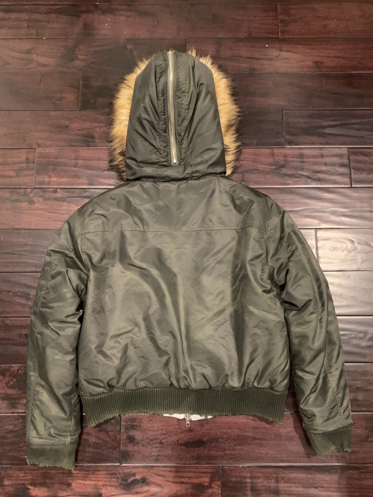 Other allure delta reverseable fur bomber jacket Size US M / EU 48-50 / 2 - 5 Thumbnail