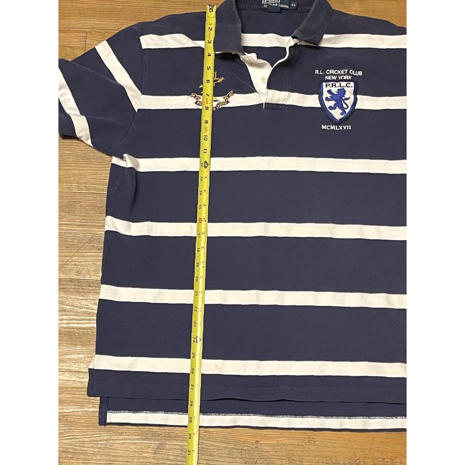 Polo Ralph Lauren POLO RALPH LAUREN VINTAGE Golf Polo Shirt XL Blue NYC Cricket Club Mens Size US XL / EU 56 / 4 - 7 Thumbnail
