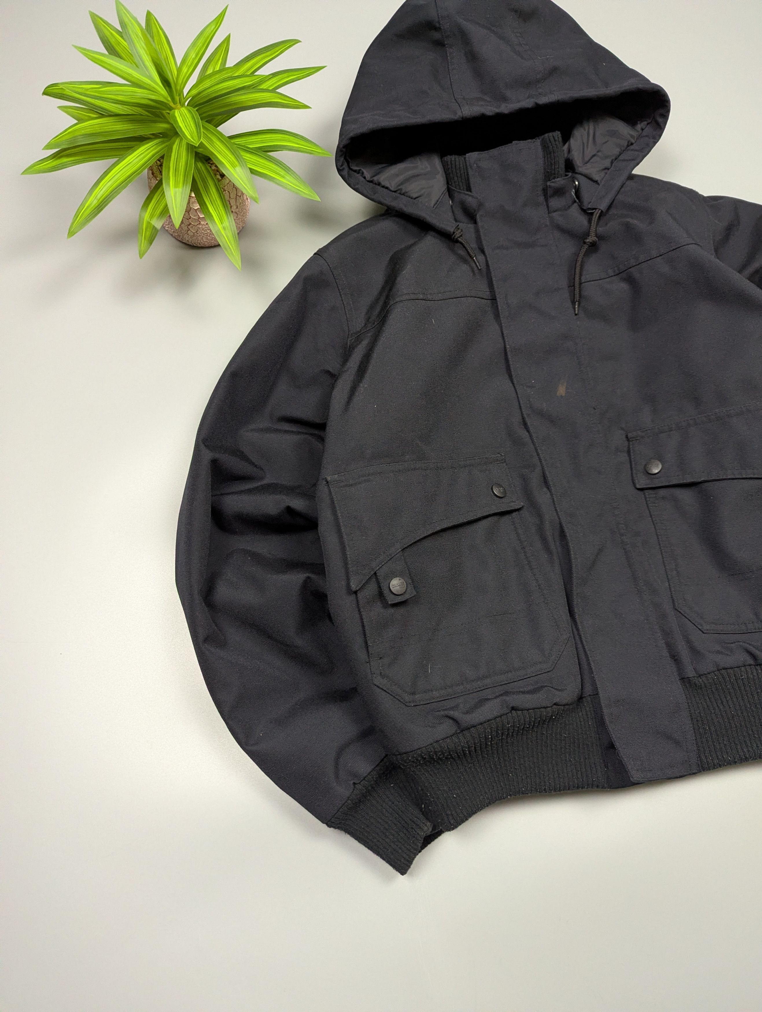 Dickies Vintage Dickies Hooded Bomber Jacket size s Size US S / EU 44-46 / 1 - 2 Thumbnail