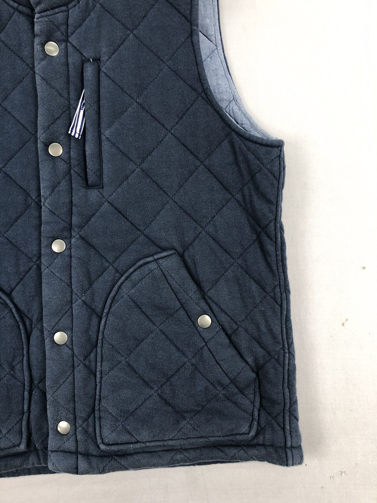 Japanese Brand × Vintage Back Number Quilted Design Vest Size US M / EU 48-50 / 2 - 3 Thumbnail