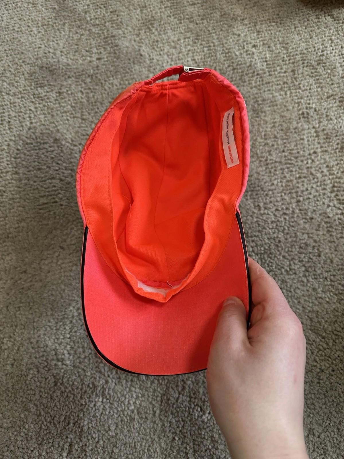 Malcolm McLaren Vodafone McLaren Mercedes Red 5 Panel Satin Strapback HatCap Size ONE SIZE - 5 Thumbnail
