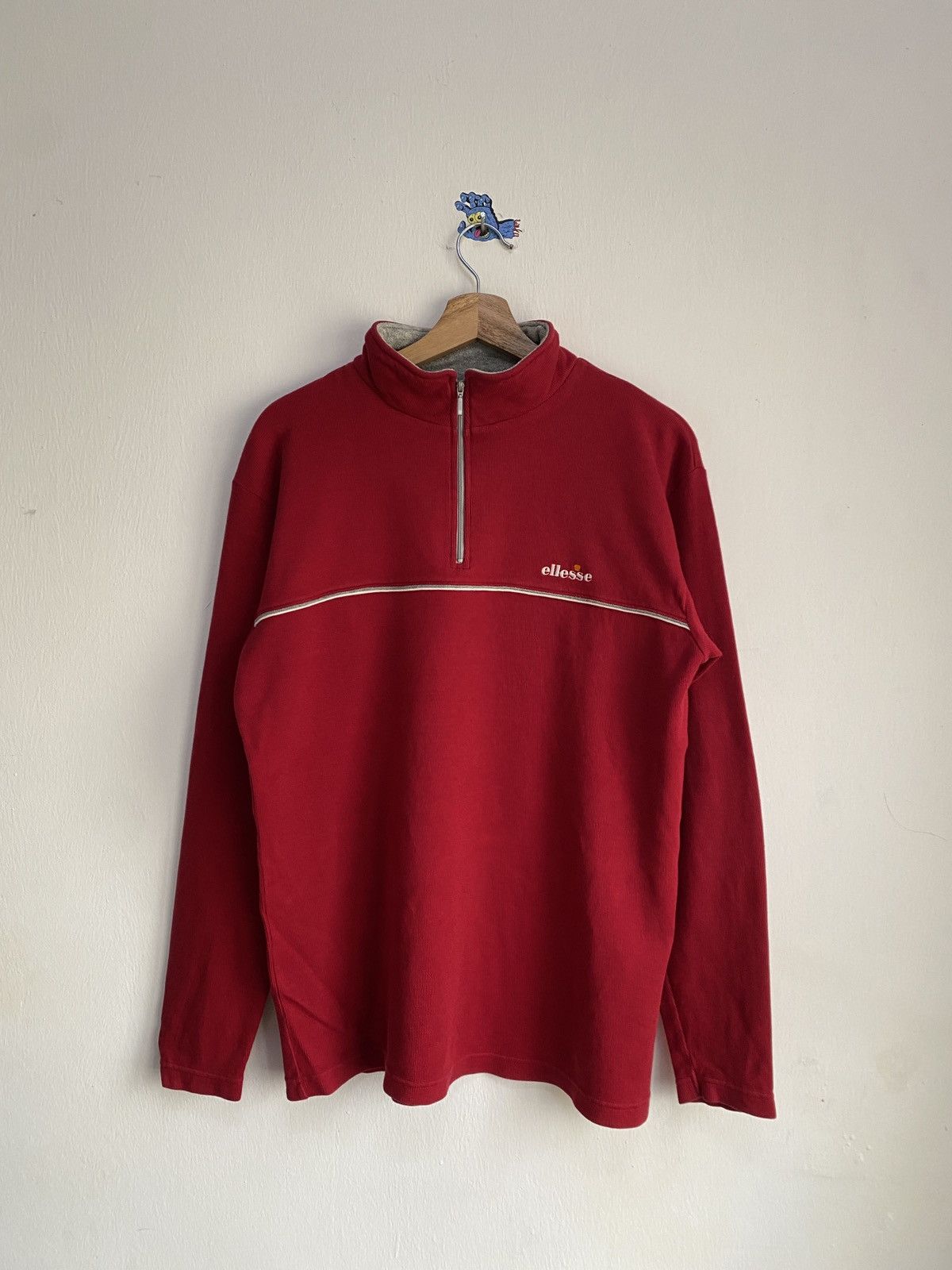 Ellesse Vintage Ellesse Casual Half Zipper Size US L / EU 52-54 / 3 - 1 Thumbnail
