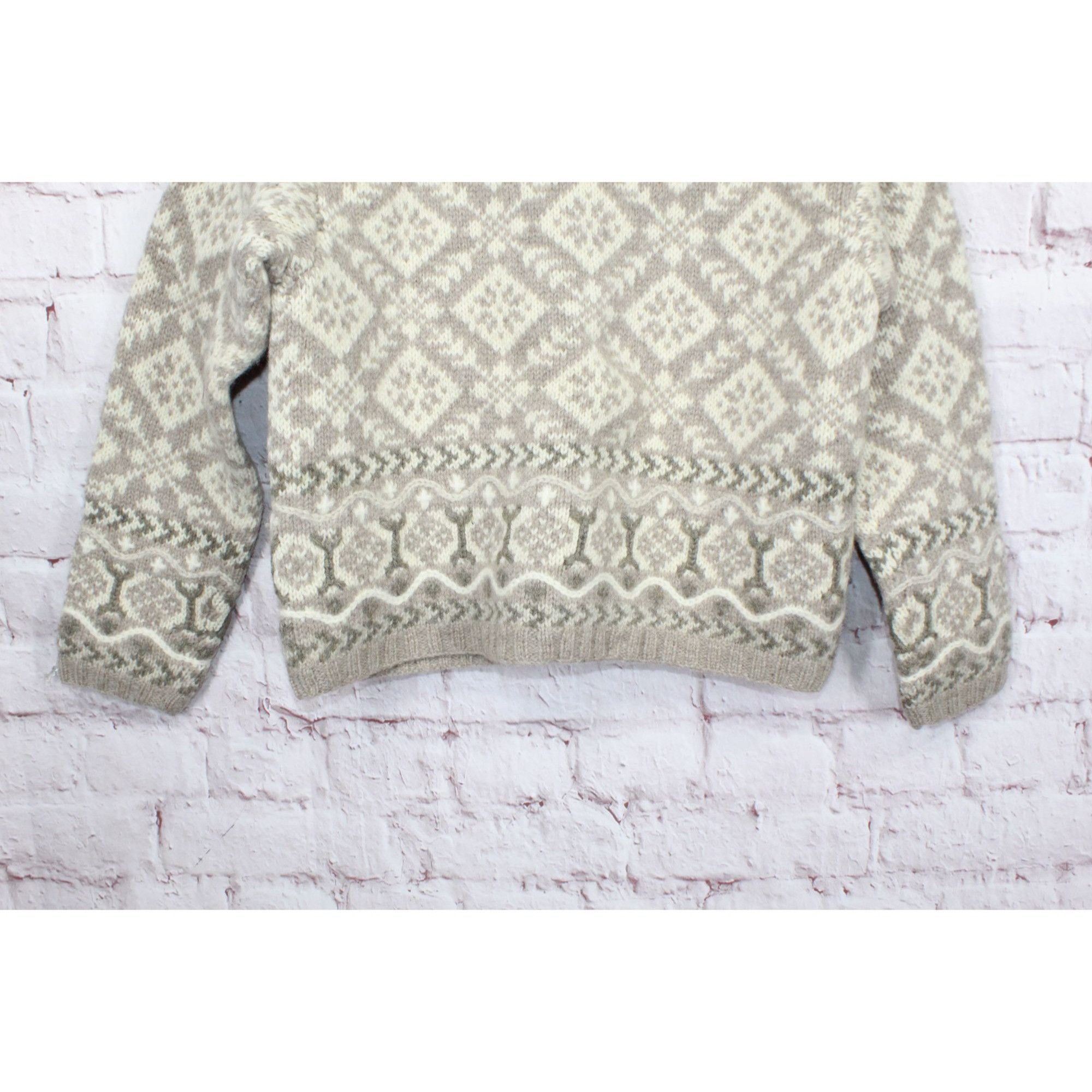 Vintage Vintage Nomadic Traders Women's Nordic 100% Wool Sweater Size S / US 4 / IT 40 - 5 Thumbnail