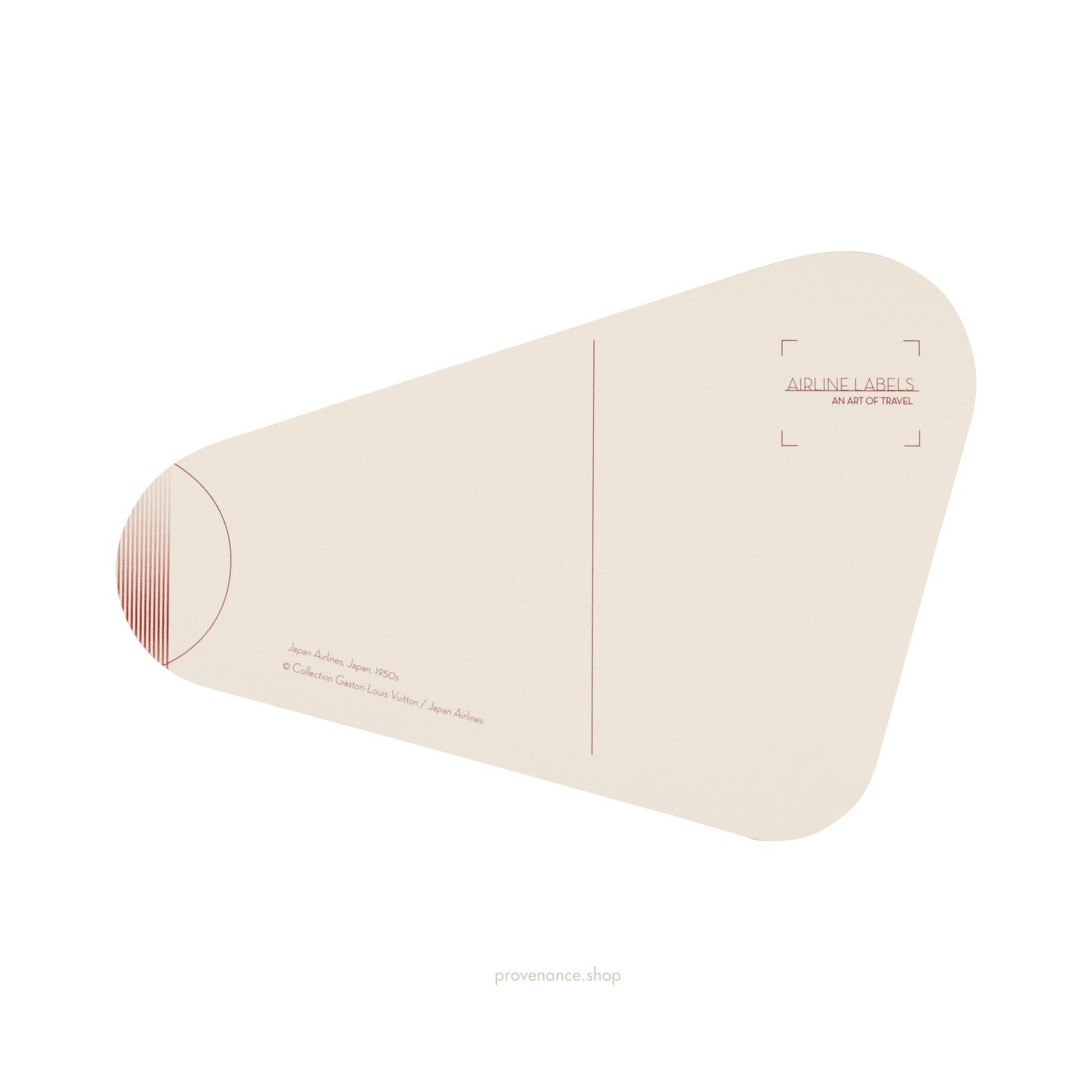 Louis Vuitton 🔴 Louis Vuitton Airline Label Postcard Sticker Size ONE SIZE - 2 Thumbnail