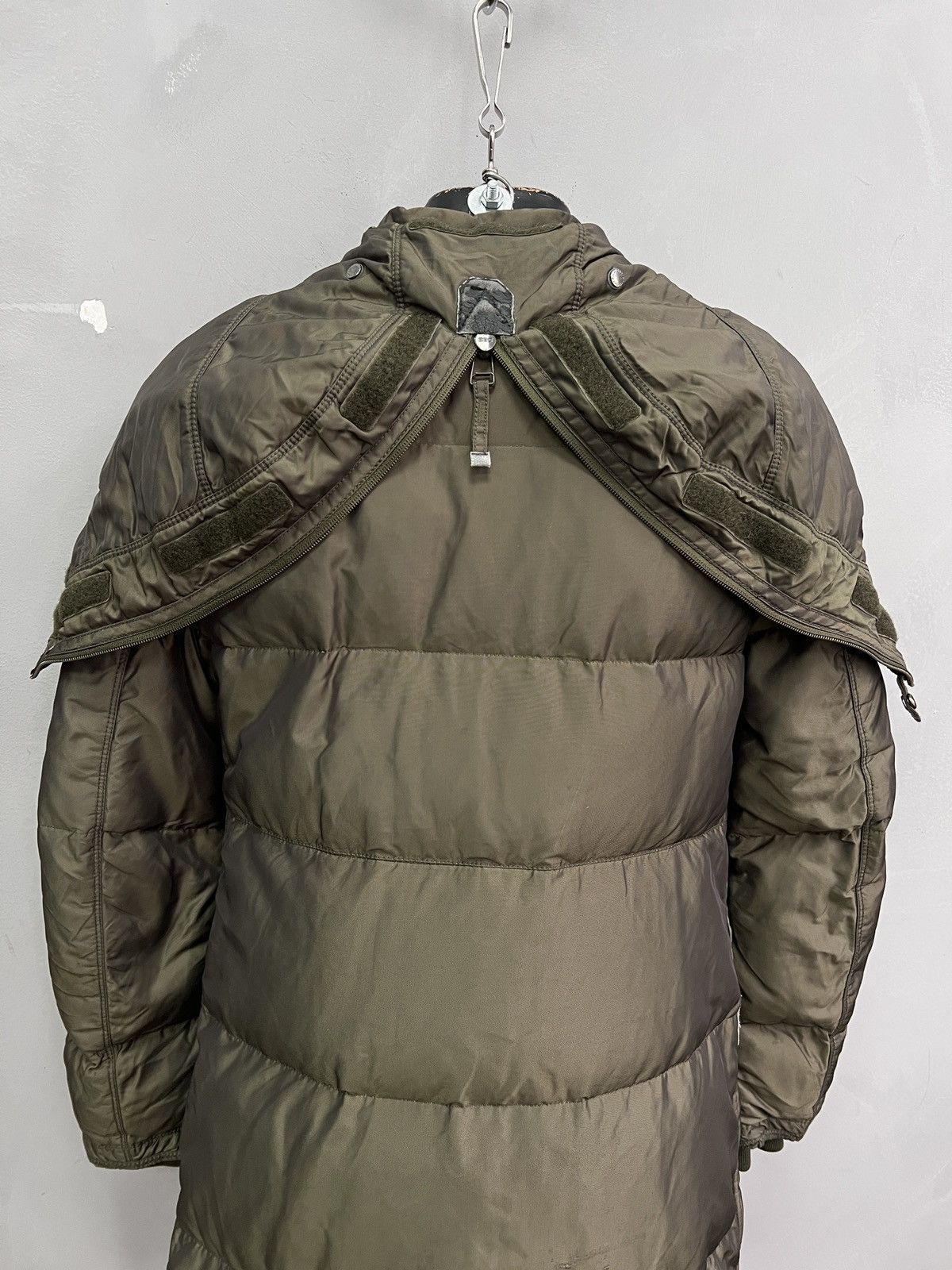 Parajumpers Puffer Long Jacket Green Down Jacket
