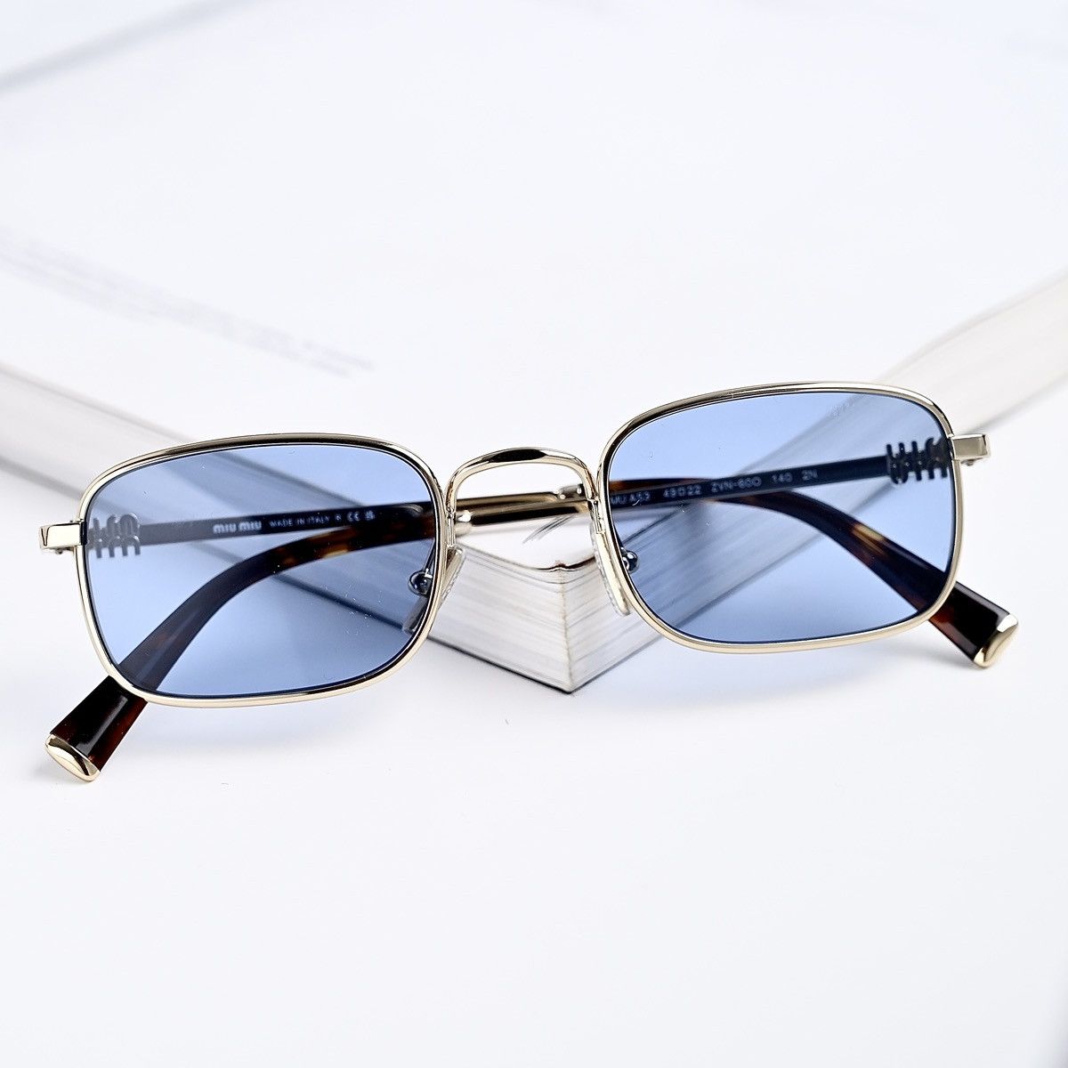 Miu Miu MIU MIU 0MU A53S SUNGLASSES Size ONE SIZE - 12 Thumbnail