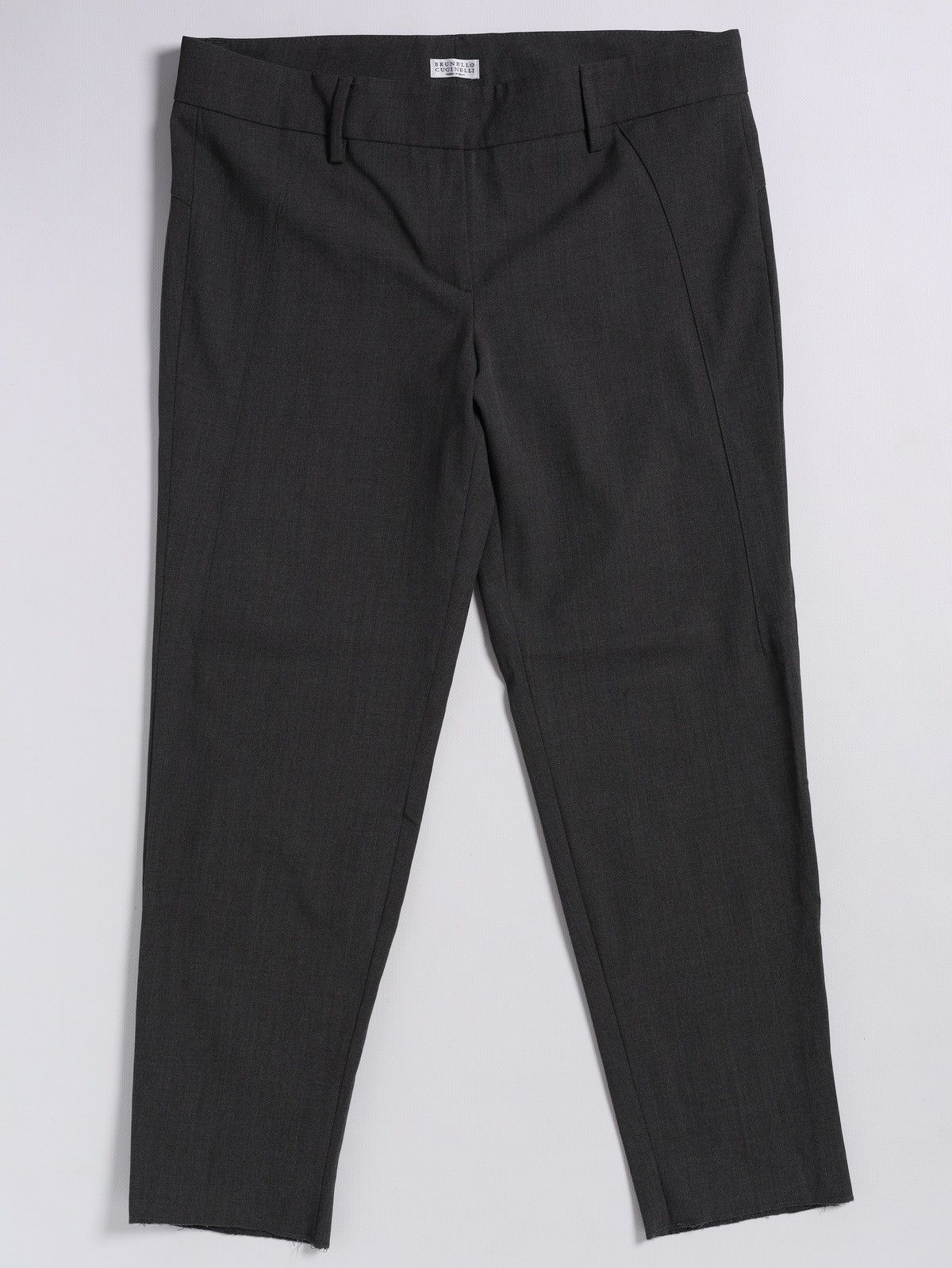 Brunello Cucinelli Brunello Cucinelli Light Wool Trousers Tailored Pants Casual Size 30" / US 8 / IT 44 - 1 Thumbnail