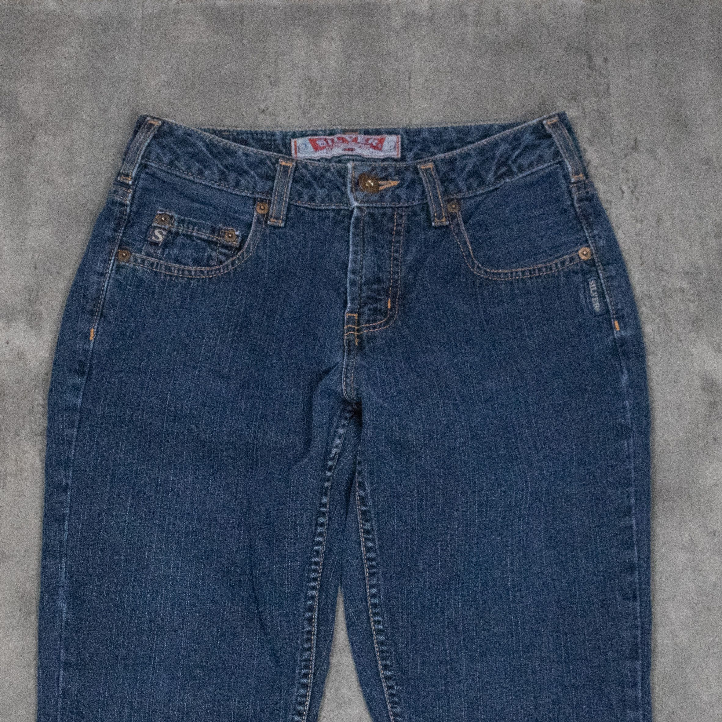 Silver Jeans Co. VTG 90s Silver Jeans Co Bootcut Mid Wash Denim Jeans Size US 27 - 7 Thumbnail