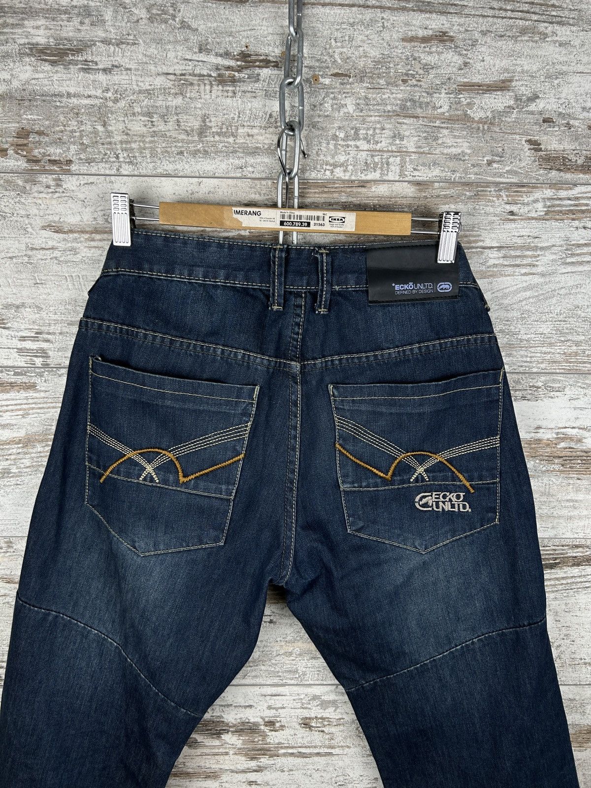 Ecko Unltd. × Vintage Mens Vintage Ecko Unltd. jeans y2k rare denim pants rap 90s Size US 32 / EU 48 - 13 Thumbnail