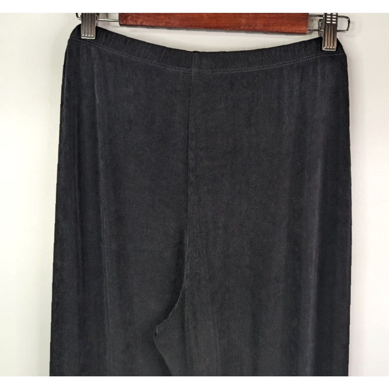 Vintage VINTAGE Chico’s Travelers Black Slinky Pull On Pants Wrinkle Free Size L Size 36" / US 14 / IT 50 - 5 Thumbnail