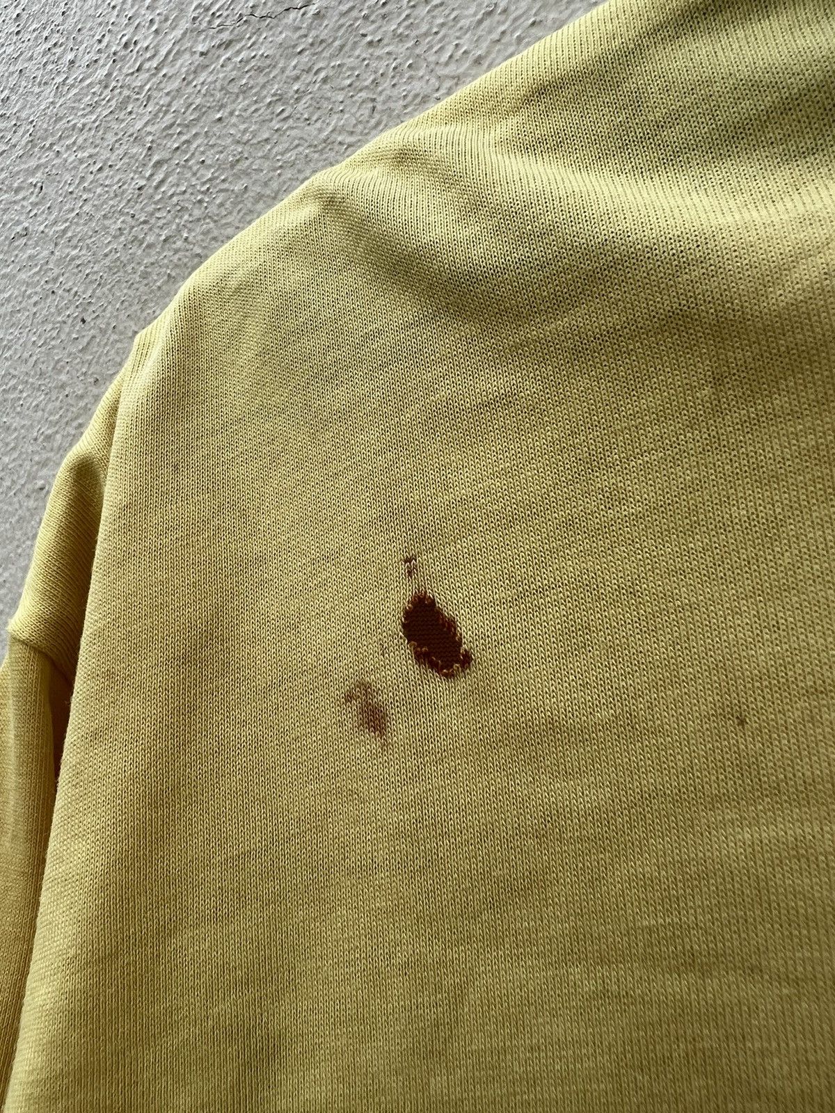 Ralph Lauren Trashed Vintage 90s Ralph Lauren Polo Sport USA Flag t shirt Size US L / EU 52-54 / 3 - 16 Thumbnail