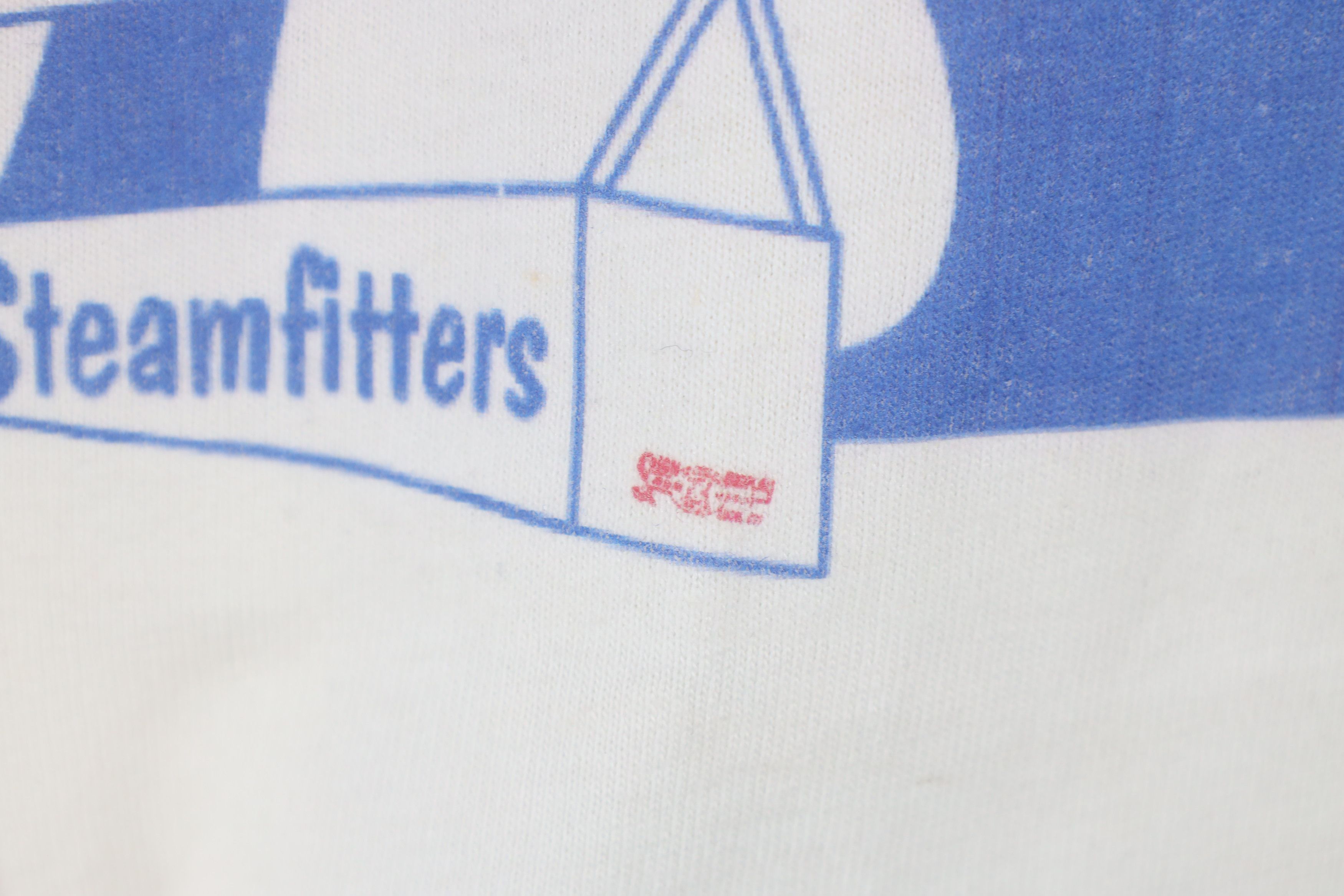 Vintage Vintage 90s Union Made Steamfitters Plumbers Raglan T-Shirt Size US XL / EU 56 / 4 - 5 Thumbnail