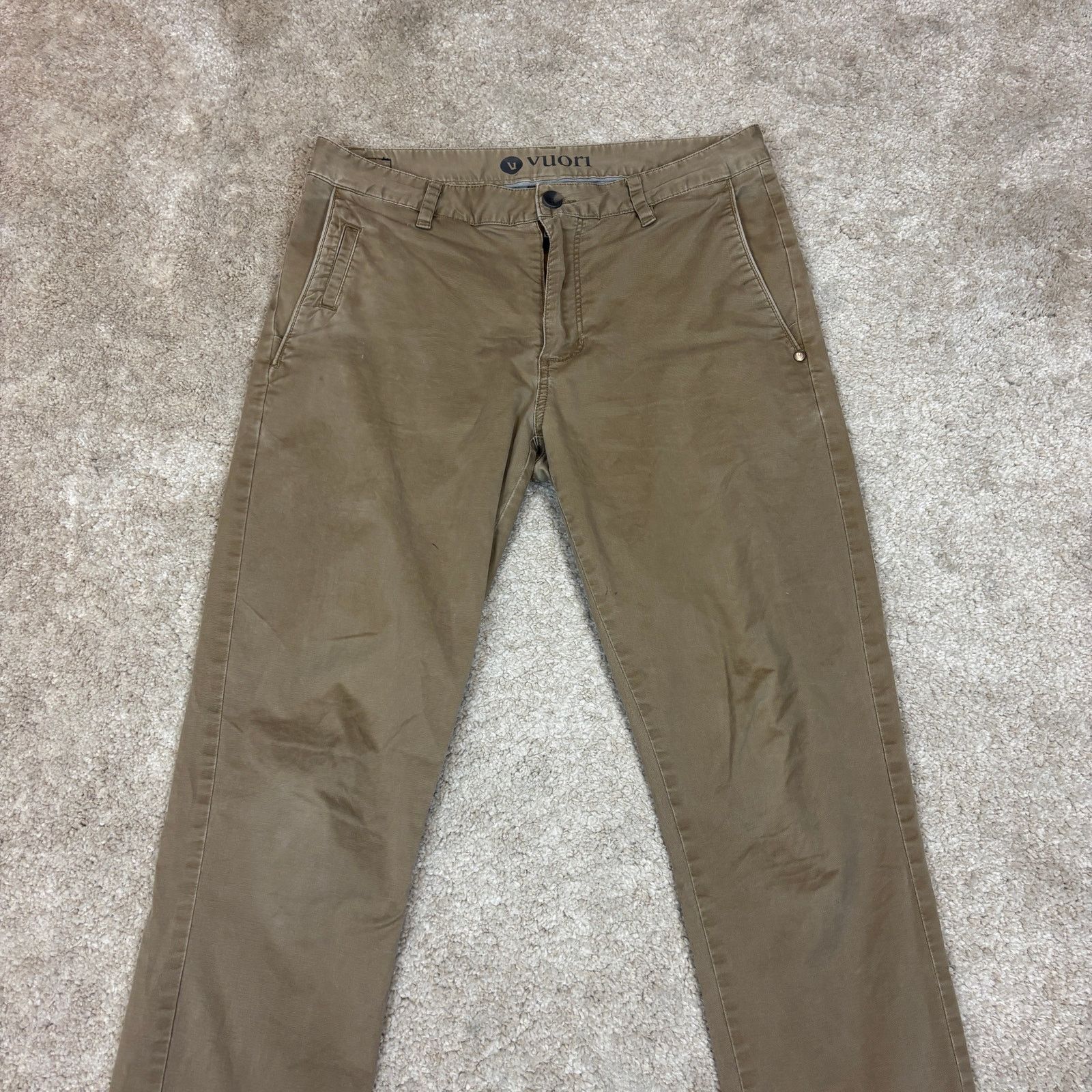 Vuori Vuori Collins Chino Pants Men's 32x30 Preppy Stretch Size US 32 / EU 48 - 2 Thumbnail
