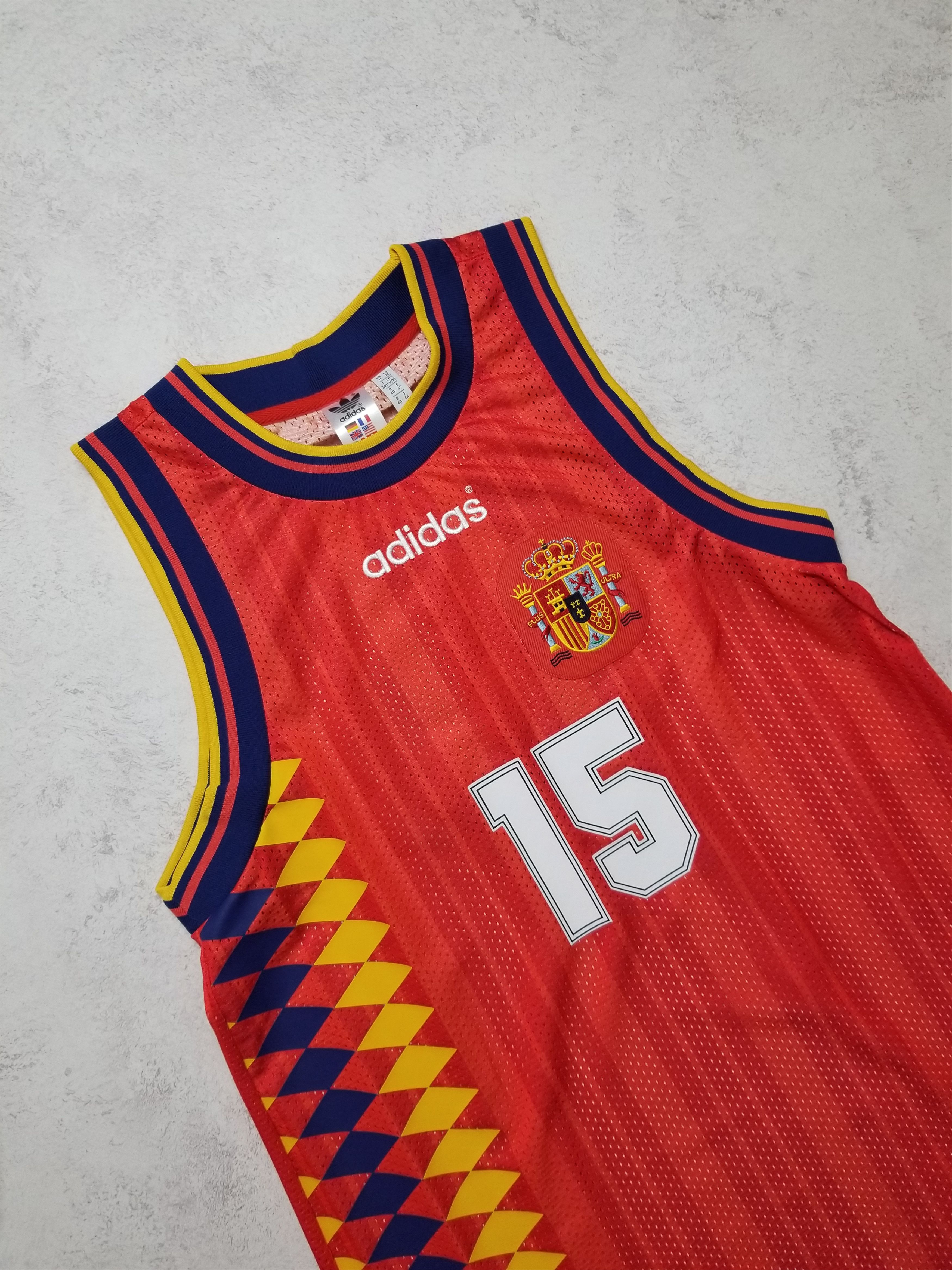 Adidas Adidas Originals Spain Basketball Retro Jersey Tank Dress Size M / US 6-8 / IT 42-44 - 10 Thumbnail