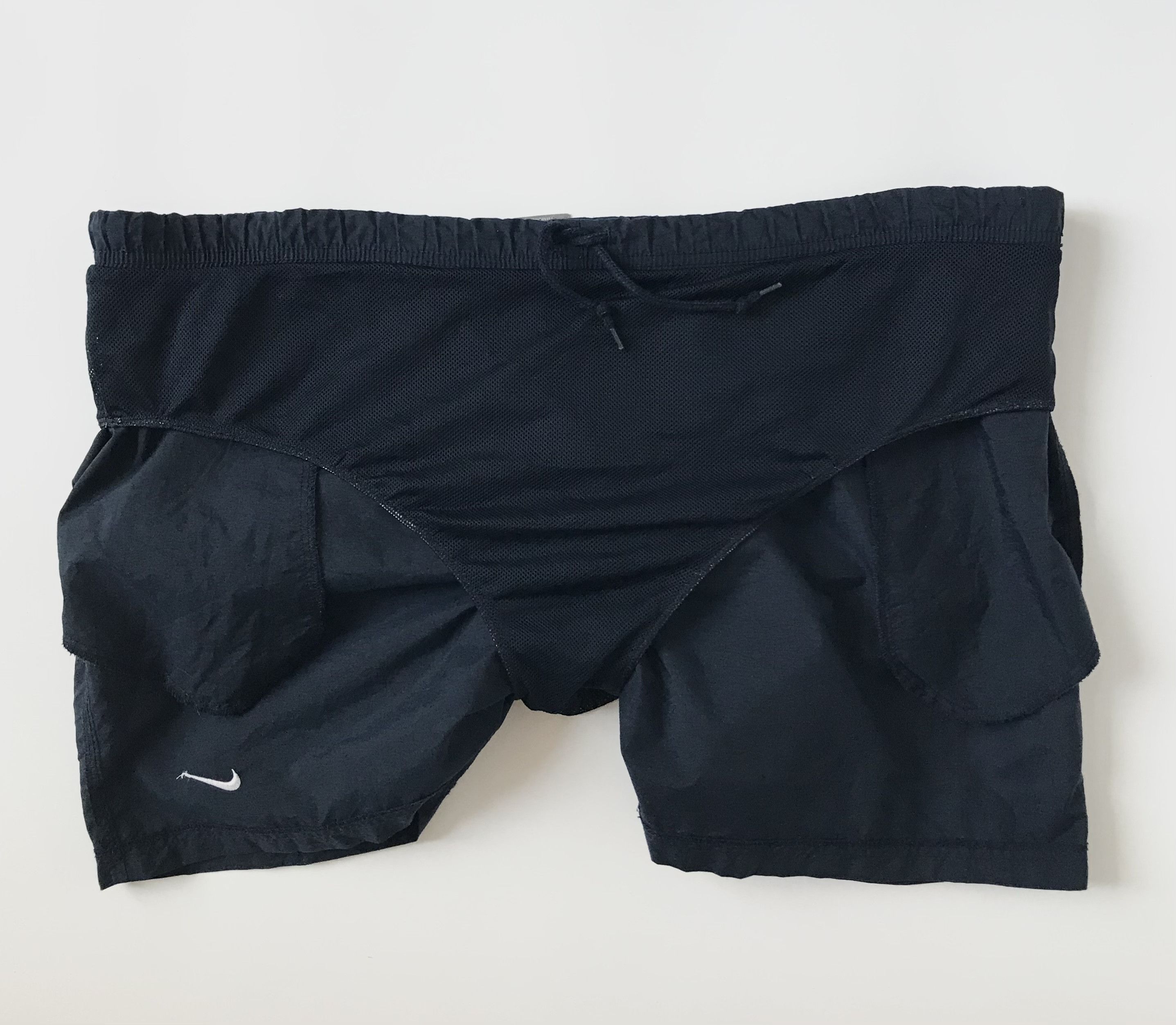 Nike Nike Vintage Shorts Mens Sz XL Navy Size US 36 / EU 52 - 6 Thumbnail