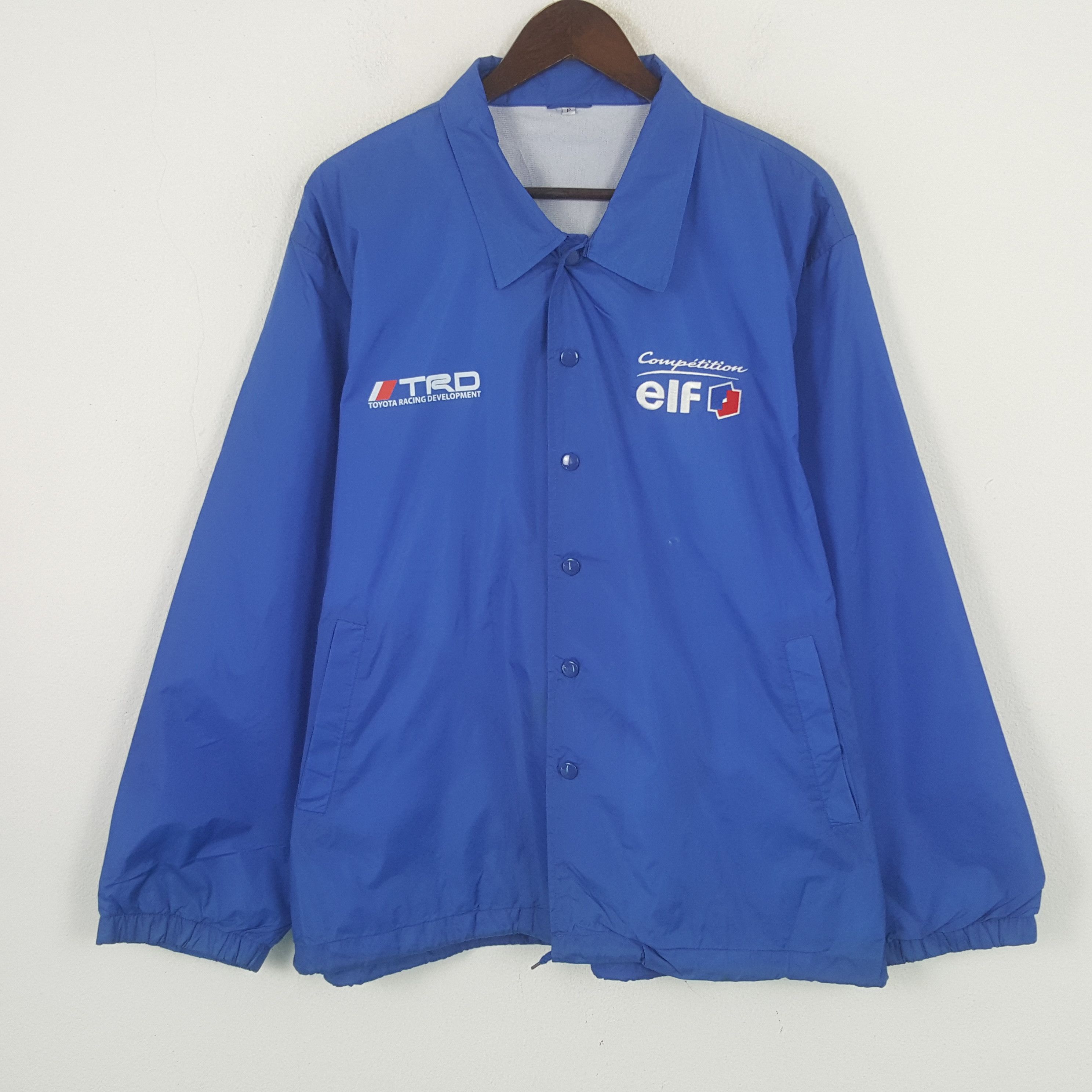 Sports Specialties Vintage ELF X Custom Toyota Racing TRD Windbreaker Jacket Size US XL / EU 56 / 4 - 3 Thumbnail