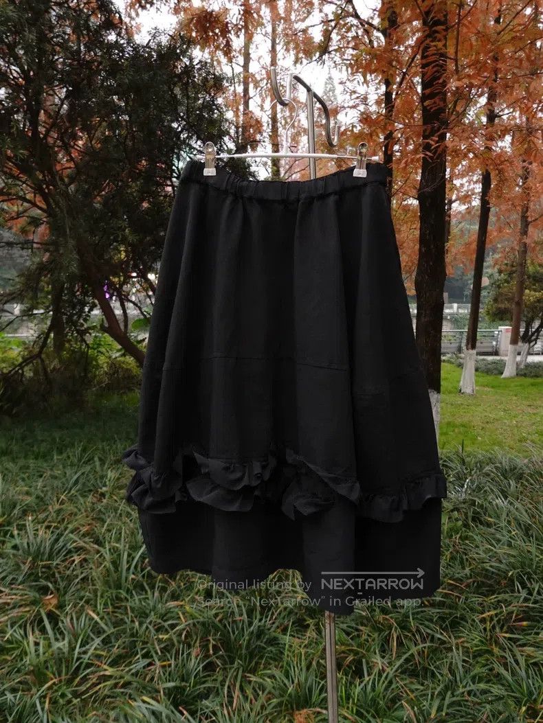 Comme des Garcons Comme des Garcons size S Lace Hem Skirt Size 23" - 4 Thumbnail