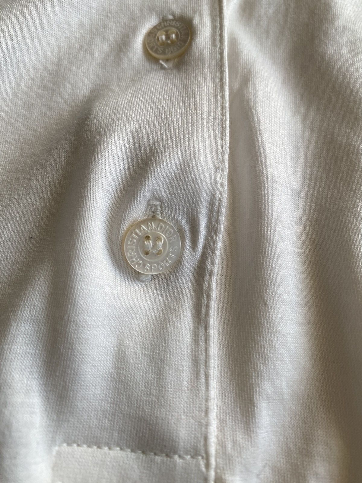 Christian Dior Monsieur Vintage Christian Dior Golf Long Sleeve Polo Tee Size US M / EU 48-50 / 2 - 6 Thumbnail
