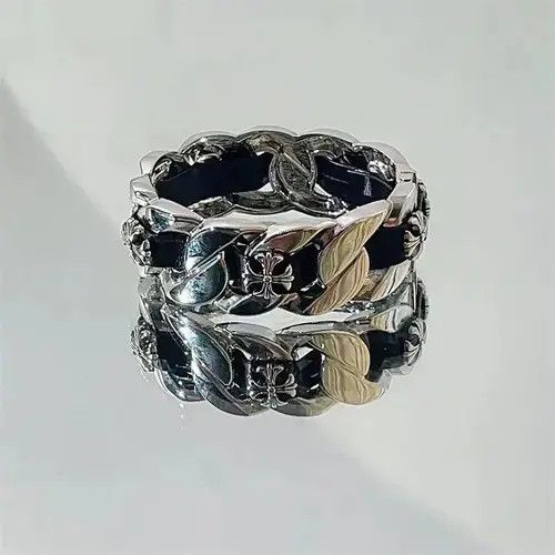 Designer Street y2k hip hop punk rock metal bracelet Size ONE SIZE - 4 Thumbnail