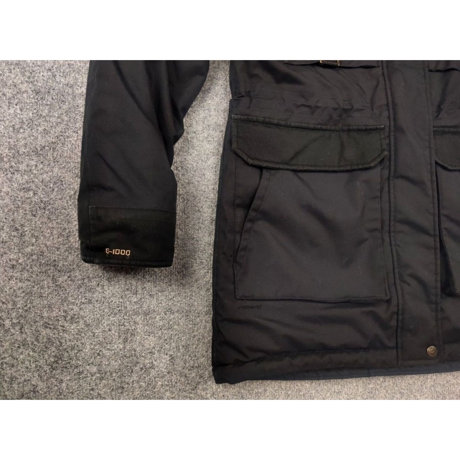 Vintage Fjällräven Polar Guide Black Canvas G 1000 Hydratic Womens Padded Parka Jacket Size S / US 4 / IT 40 - 6 Thumbnail