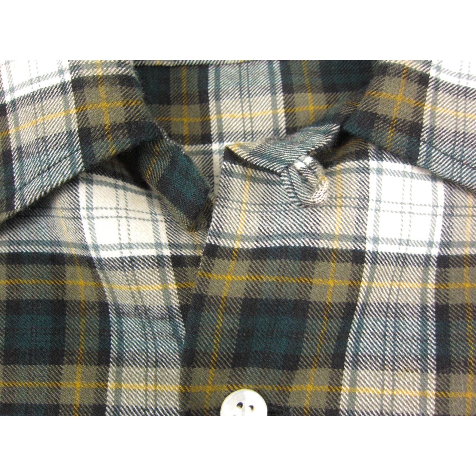 Vintage VINTAGE Marshall Field & Company Shirt Mens Large Green Plaid Wool Flannel Button-Up 60s 60s Outdoor Pockets Mens Size US L / EU 52-54 / 3 - 5 Thumbnail