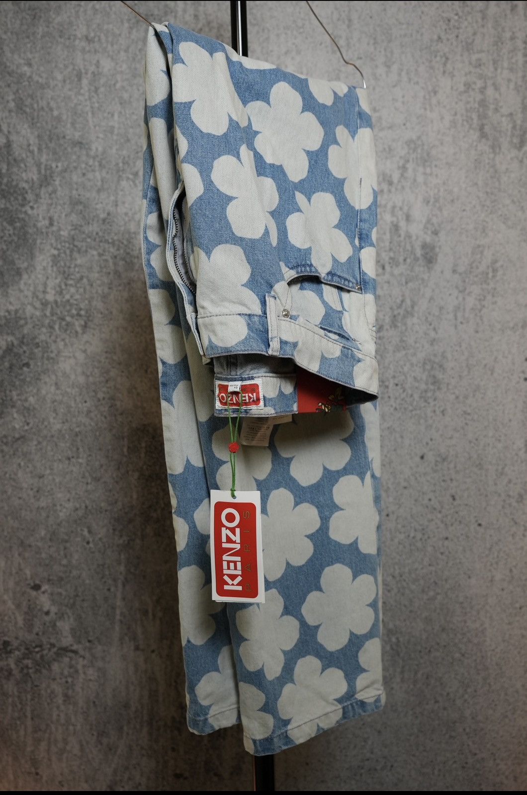 Kenzo Kenzo Paris "Boke Flower Botan Loose Fit Jeans Nigo Era Size US 32 / EU 48 - 8 Thumbnail