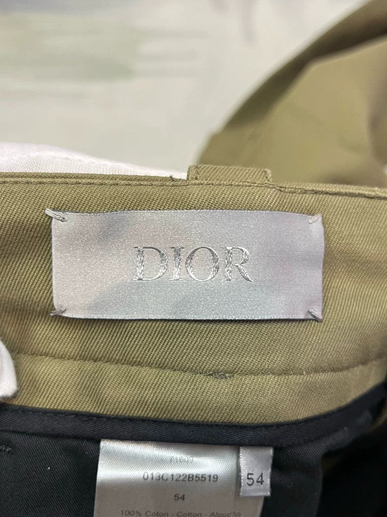 Dior Dior Khaki workwear casual pants Size US 38 / EU 54 - 3 Thumbnail