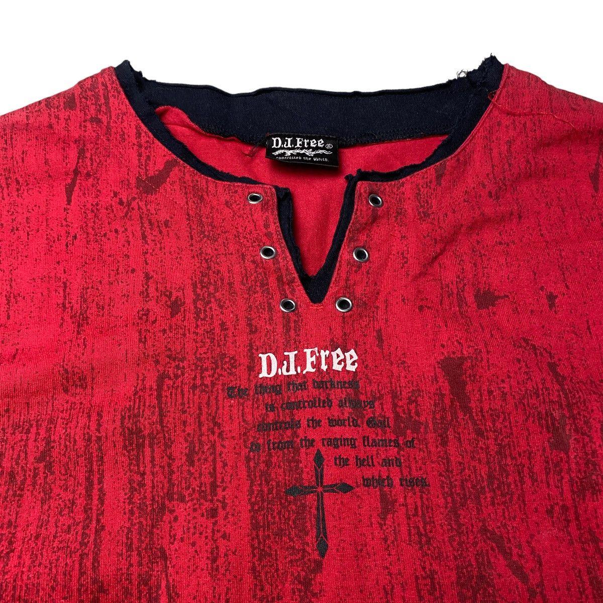 Hysteric Glamour 2000's D.J.Free Tribal Poem Longsleeve Size US S / EU 44-46 / 1 - 6 Thumbnail