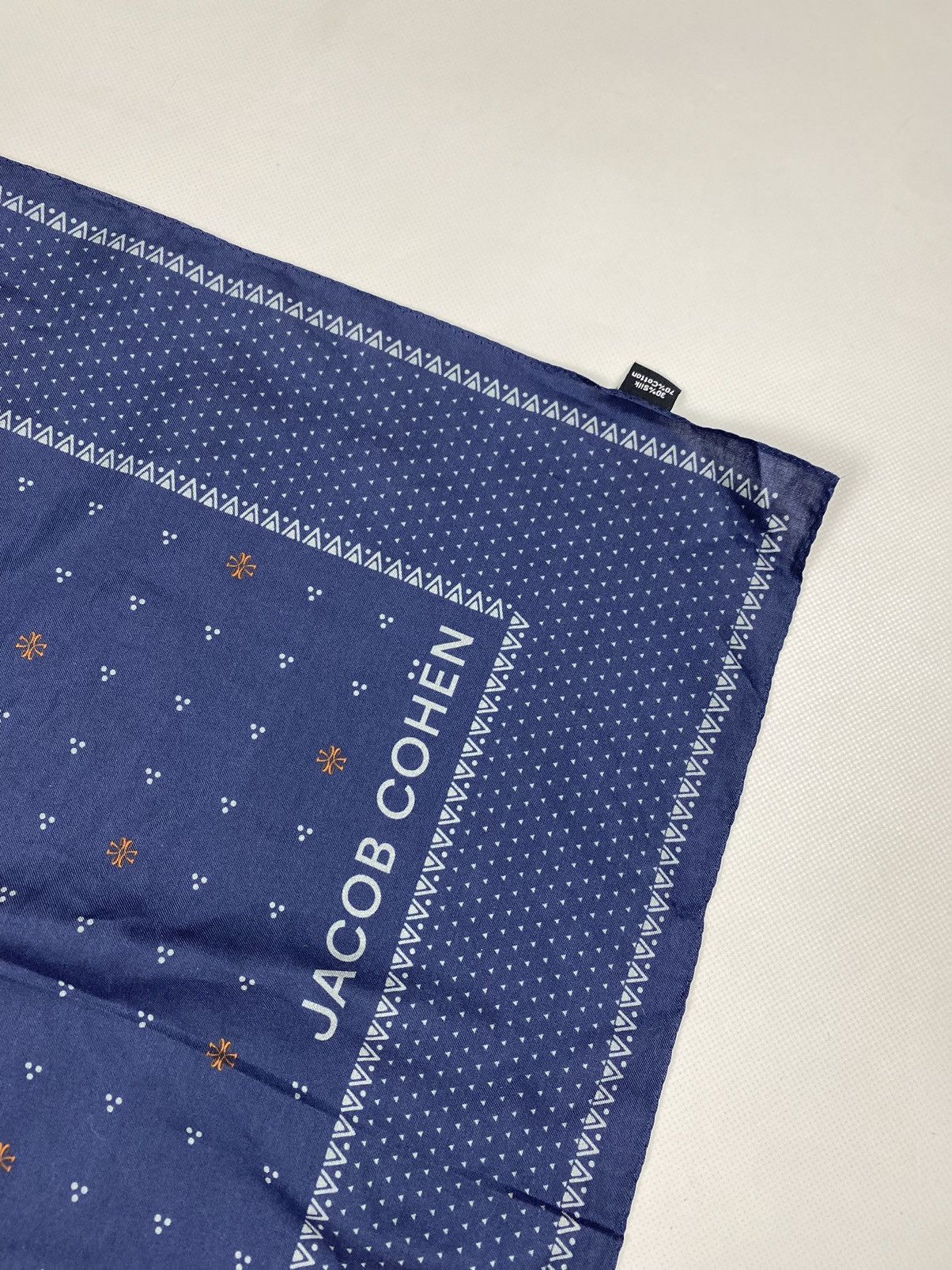 Jacob Cohen Jacob Cohen cotton / silk handkerchief scarves Size ONE SIZE - 4 Thumbnail