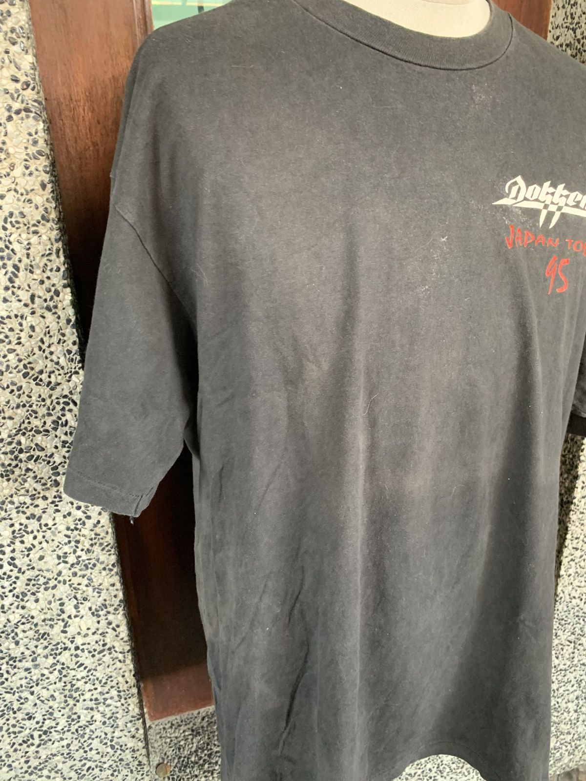Band Tees Vintage 90s Dokken Japan Tour Metal Band T shirt Size US XL / EU 56 / 4 - 5 Thumbnail