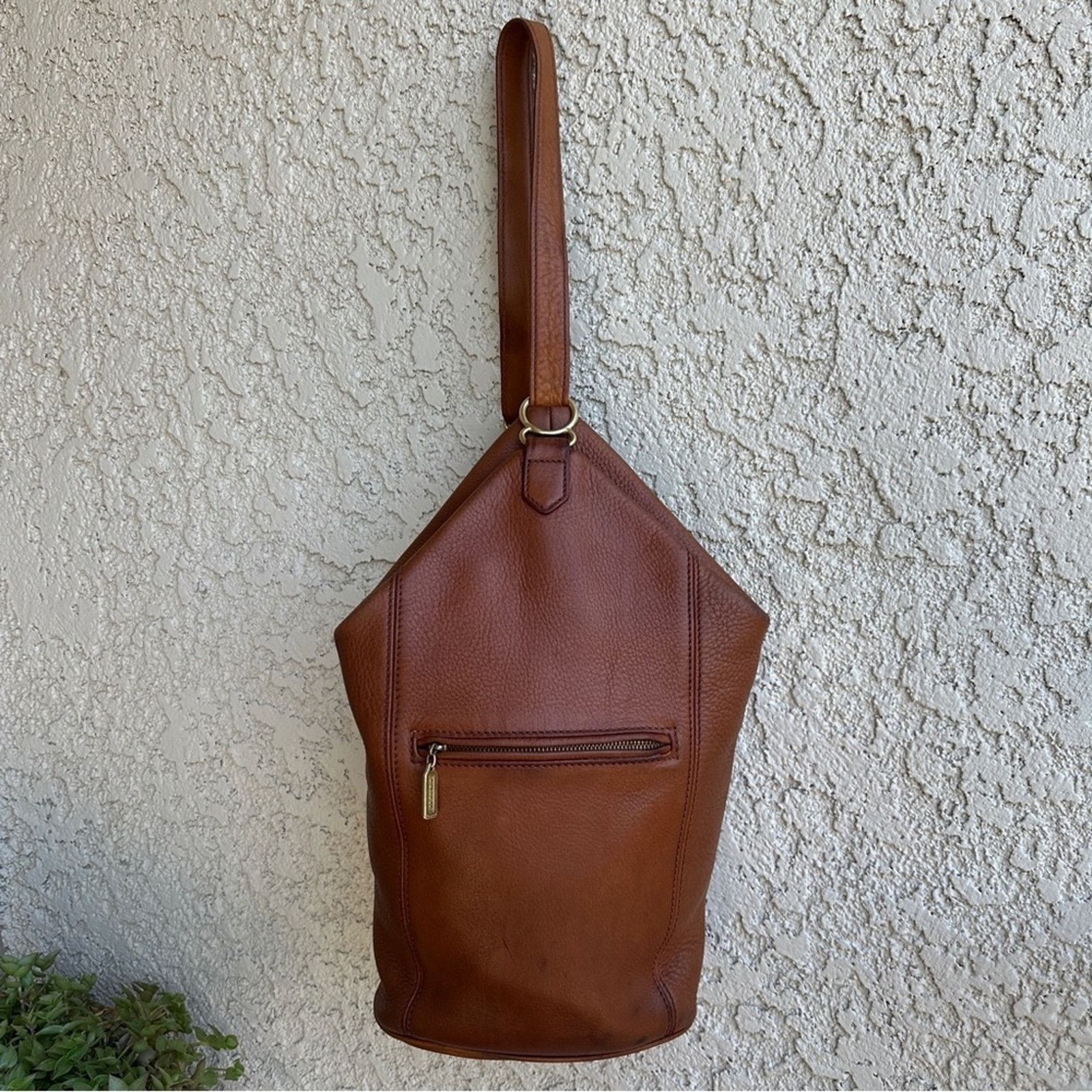 Coach VINTAGE COACH Sonoma FlatPack Backpack Brown Nubuc Leather Size ONE SIZE - 6 Thumbnail