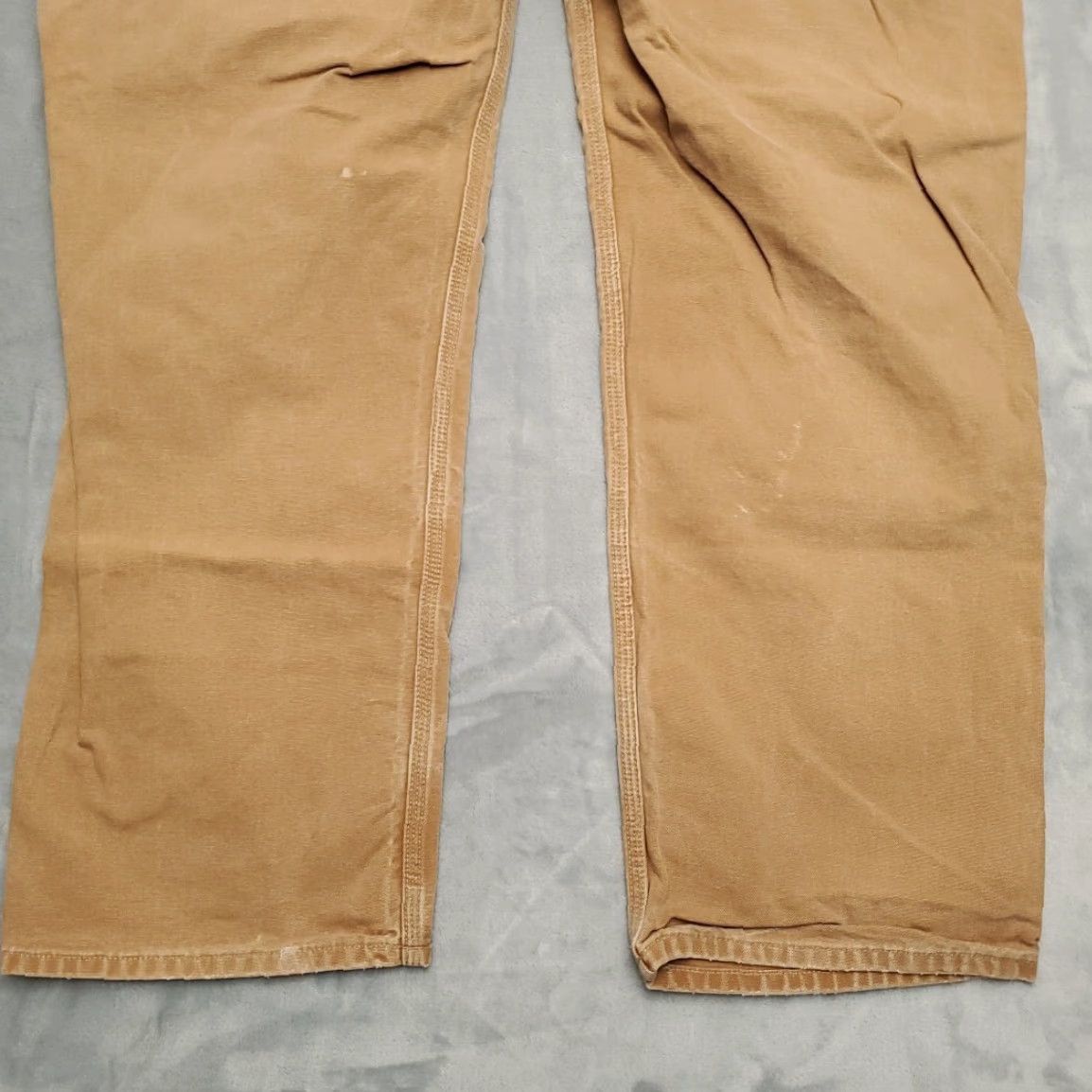 Carhartt VINTAGE Carhartt Pants Men 42x33 Brown Canvas Double Knee Carpenter 5-Pocket USA Mens Size US 42 / EU 58 - 6 Thumbnail