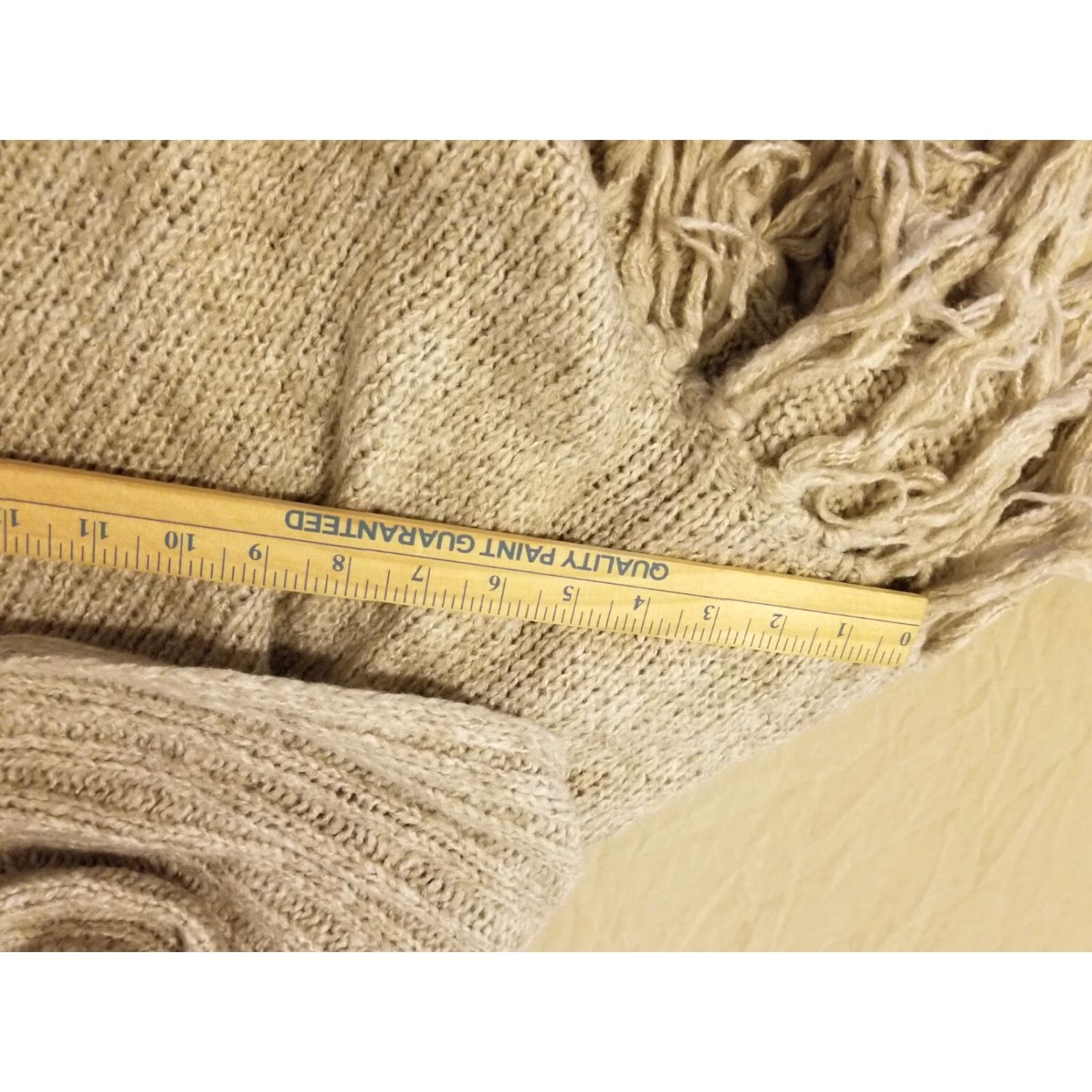 Nine West Womens Nine West Poncho Jacket XL Beige Khaki Cotton Poncho Jacket Womens XL Beige Nine West Poncho Jacket XL Beige Cotton Size XL / US 12-14 / IT 48-50 - 5 Thumbnail