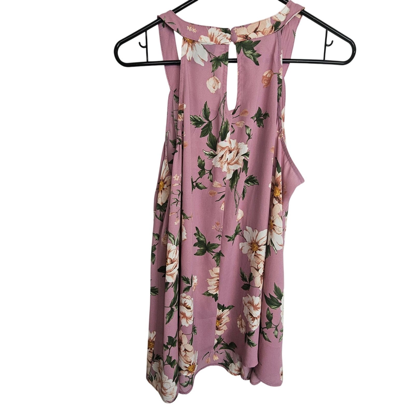 Torrid Torrid Floral Georgette Halter Tank Plus Size 00X Romantic Size XXS / US 00 / IT 34 - 7 Thumbnail