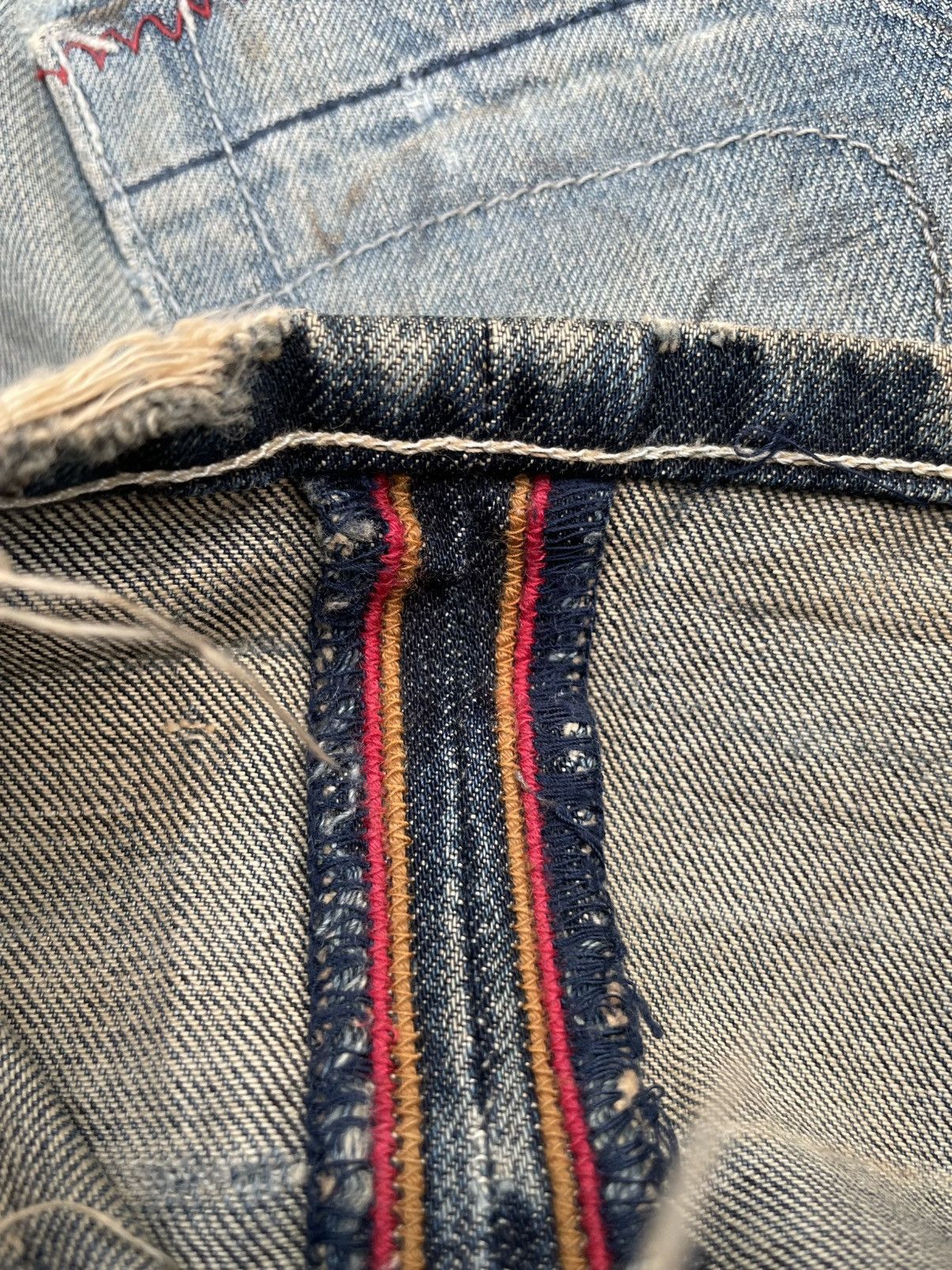 BAL × Japanese Brand Vintage Bal Denim Faded & Distresed Size US 31 - 12 Thumbnail