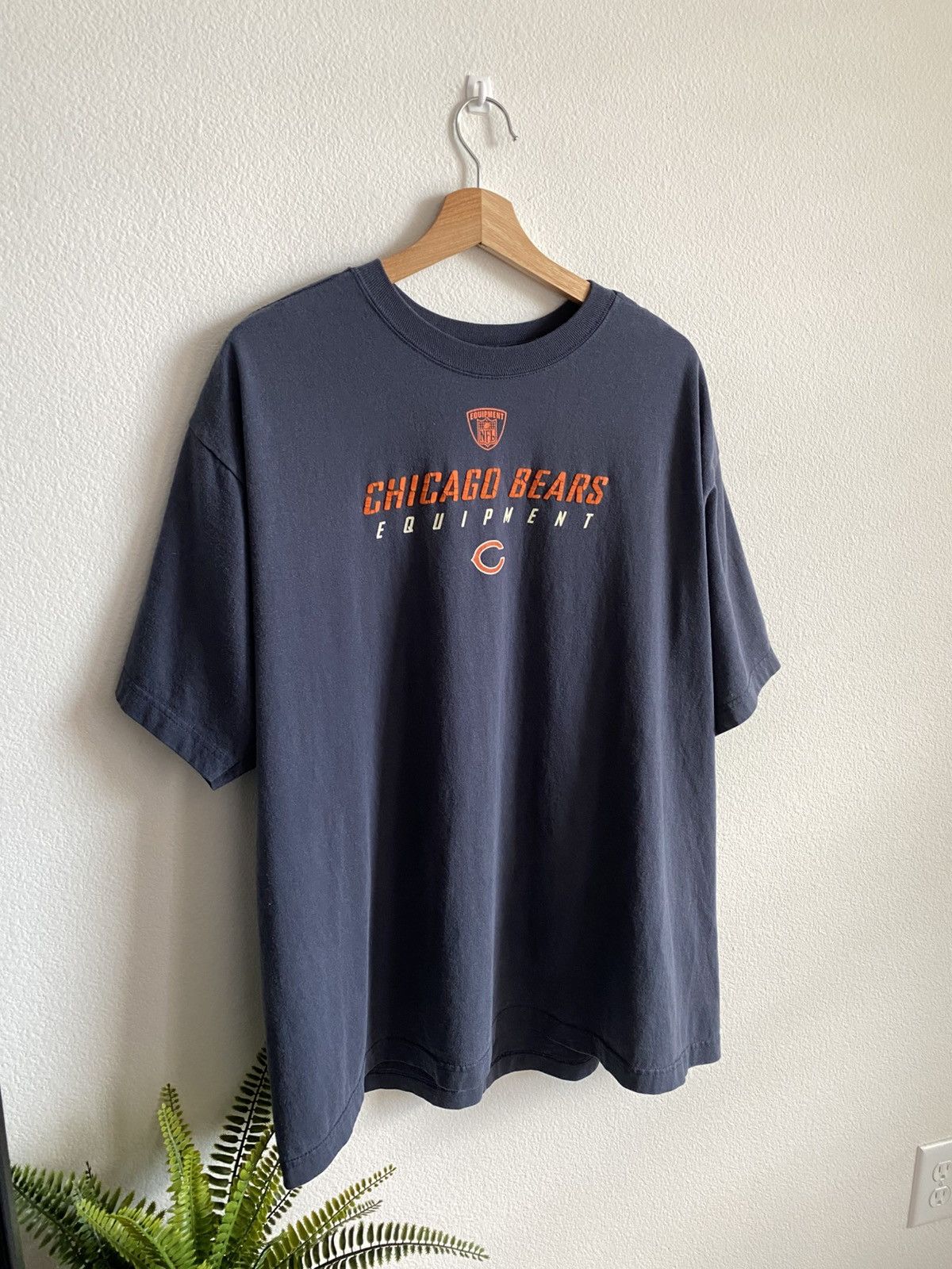NFL Y2K Chicago Bears Football Tee Size US XL / EU 56 / 4 - 2 Thumbnail
