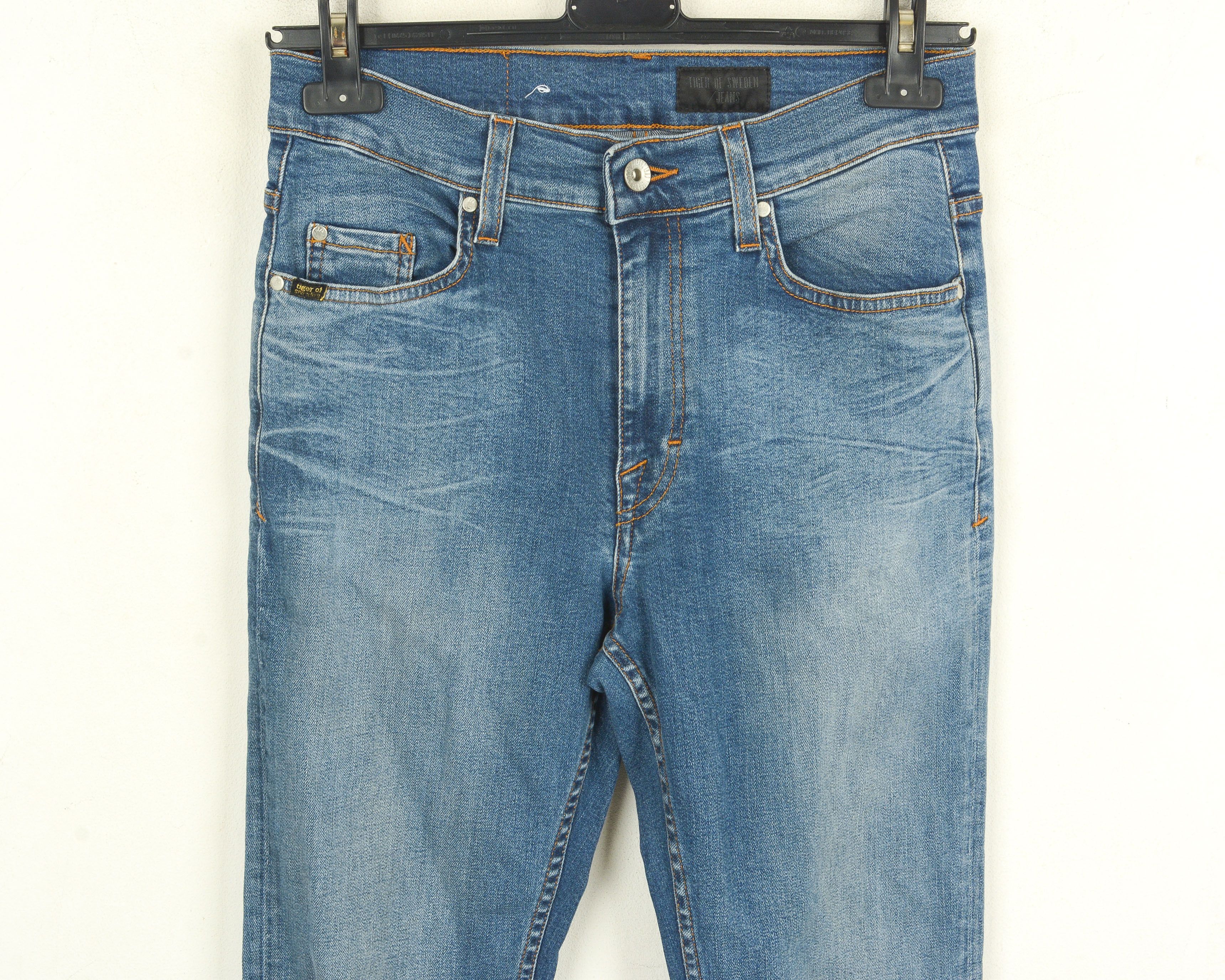 Tiger of Sweden Kelly Womens W30 L30 Jeans Slim Pants Trousers High Rise Size 30" / US 8 / IT 44 - 2 Thumbnail