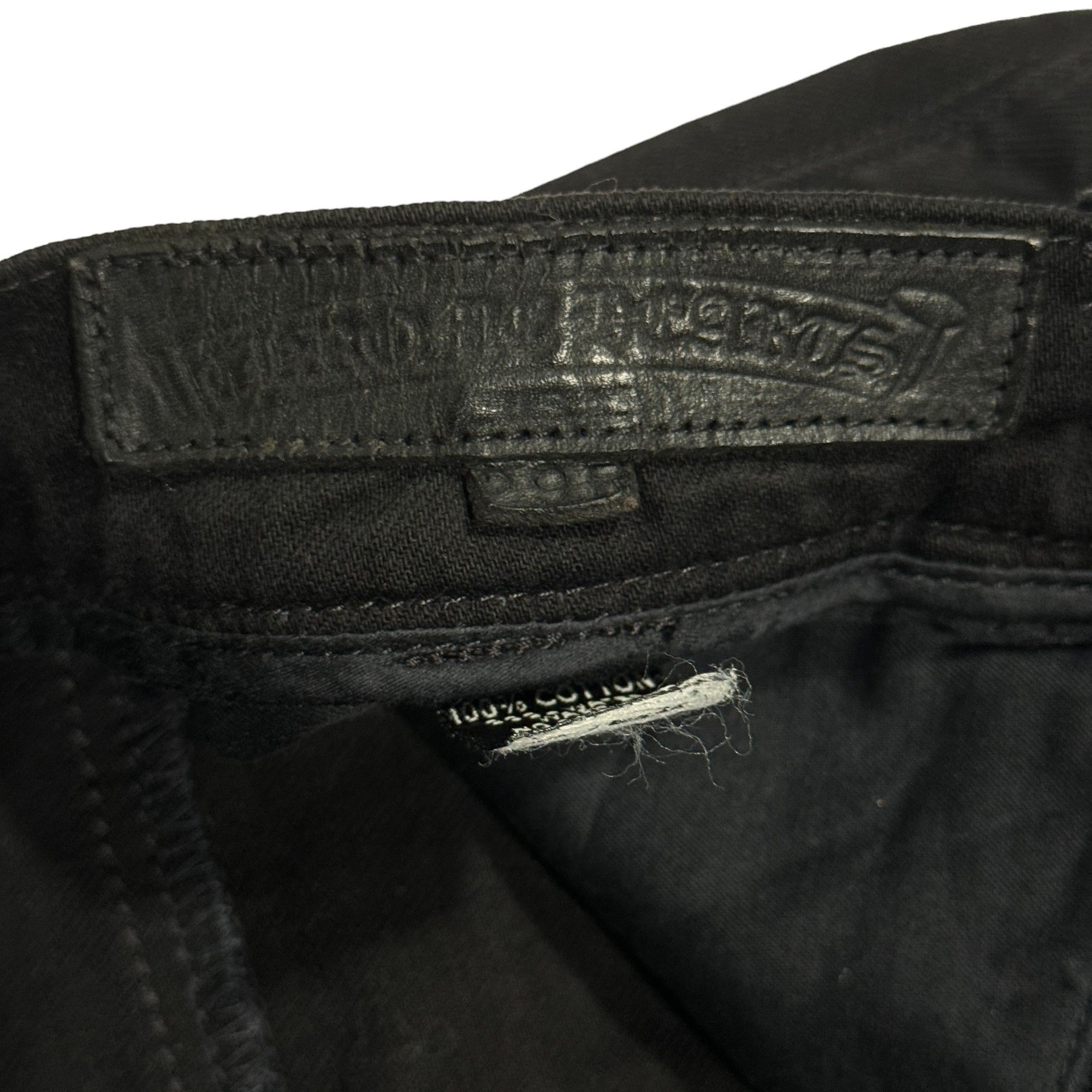 Chrome Hearts Fleur Knee Denim Jeans Black Size 29" - 7 Thumbnail