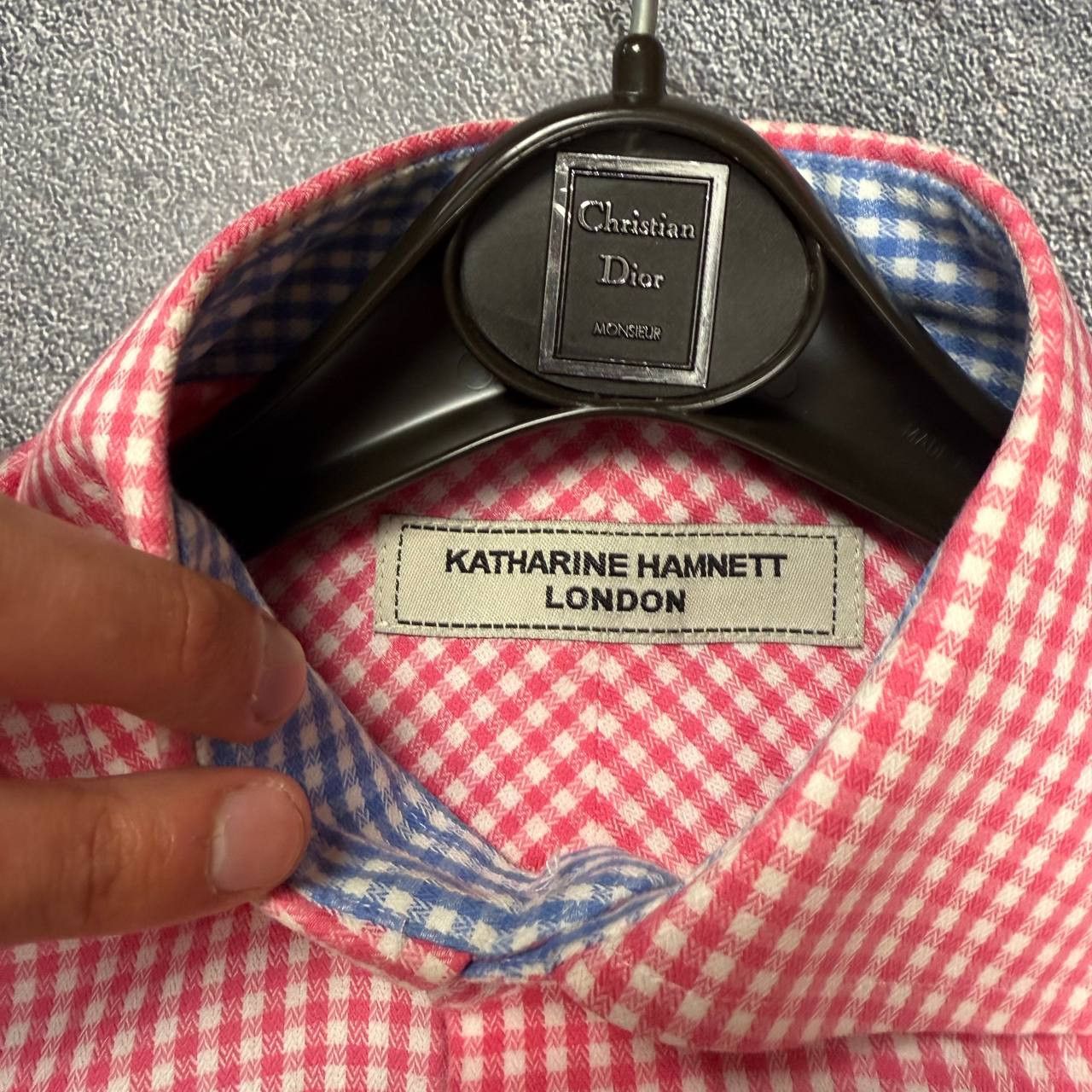 Katharine Hamnett London Kathrine Hamnett London Plaid Shirt Size US S / EU 44-46 / 1 - 5 Thumbnail
