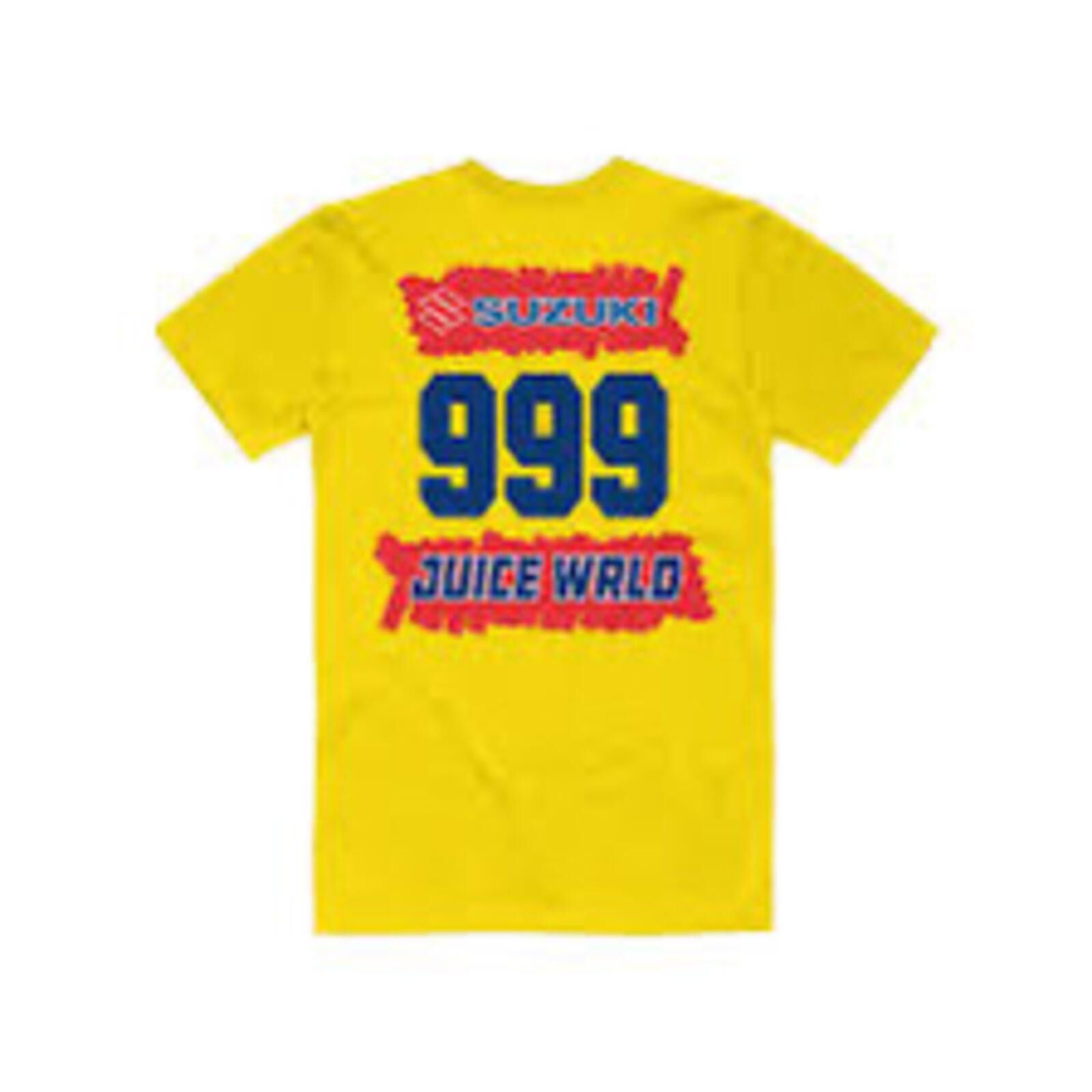 Other Juice WRLD x Suzuki SS 999 T-Shirt - Medium - Yellow - RARE Size US M / EU 48-50 / 2 - 2 Thumbnail
