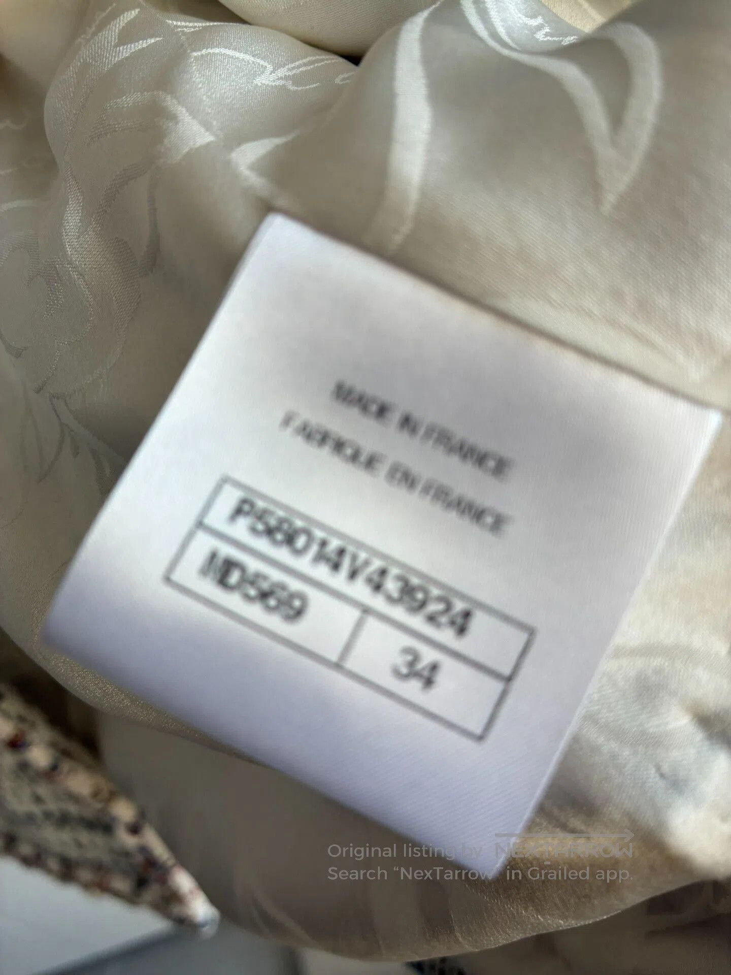 Chanel Chanel Greek Series Tweed Short Jacket. Size XXS / US 00 / IT 34 - 6 Thumbnail