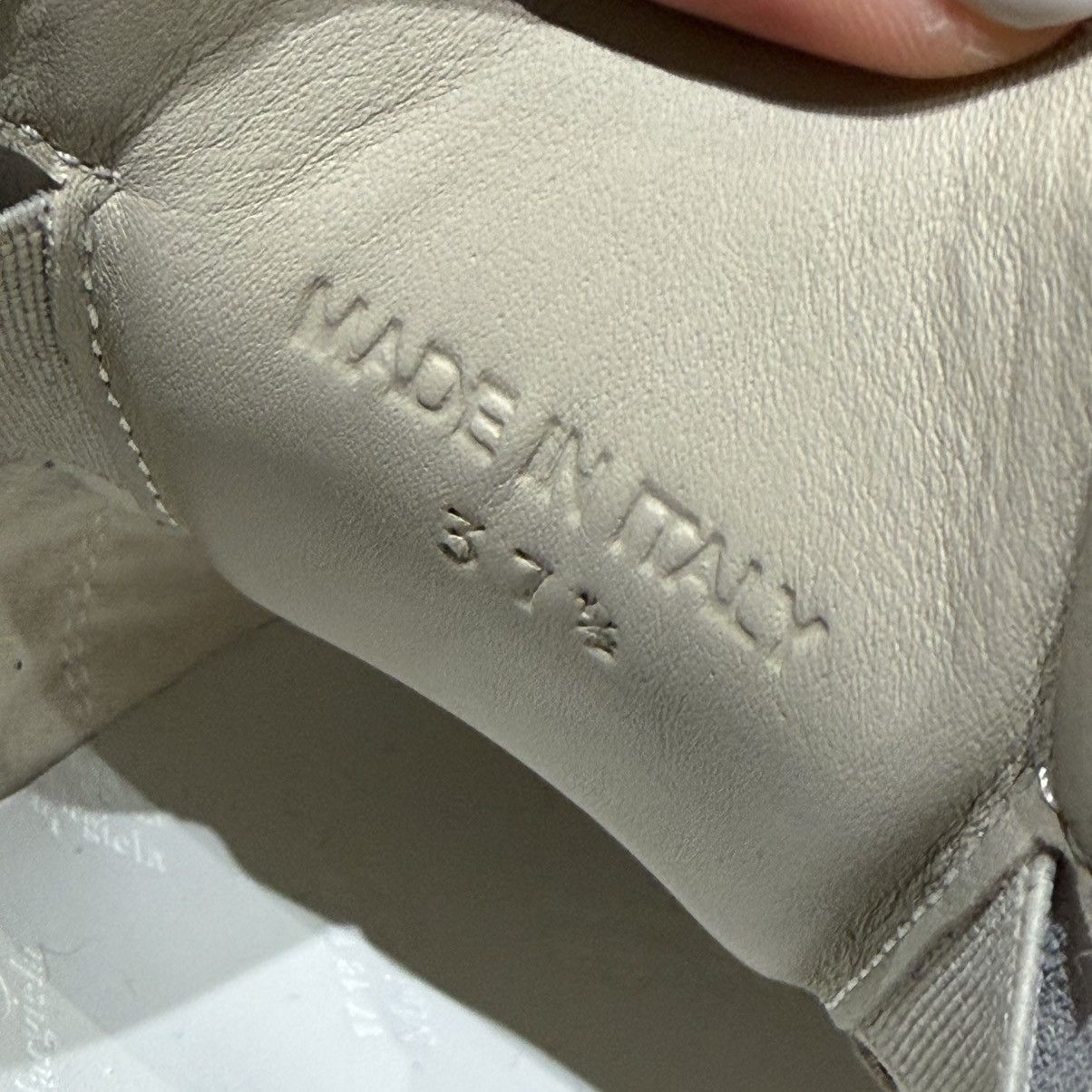Maison Margiela NWT Distressed Replica Women’s Sneaker - Blue/White - 37.5 Size US 7.5 / IT 37.5 - 7 Thumbnail