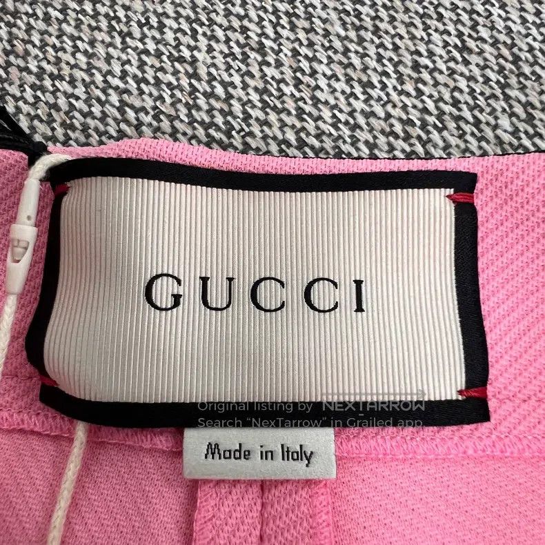 Gucci Gucci SizeM Pink striped lace shorts Size 42" / US 20 - 3 Thumbnail