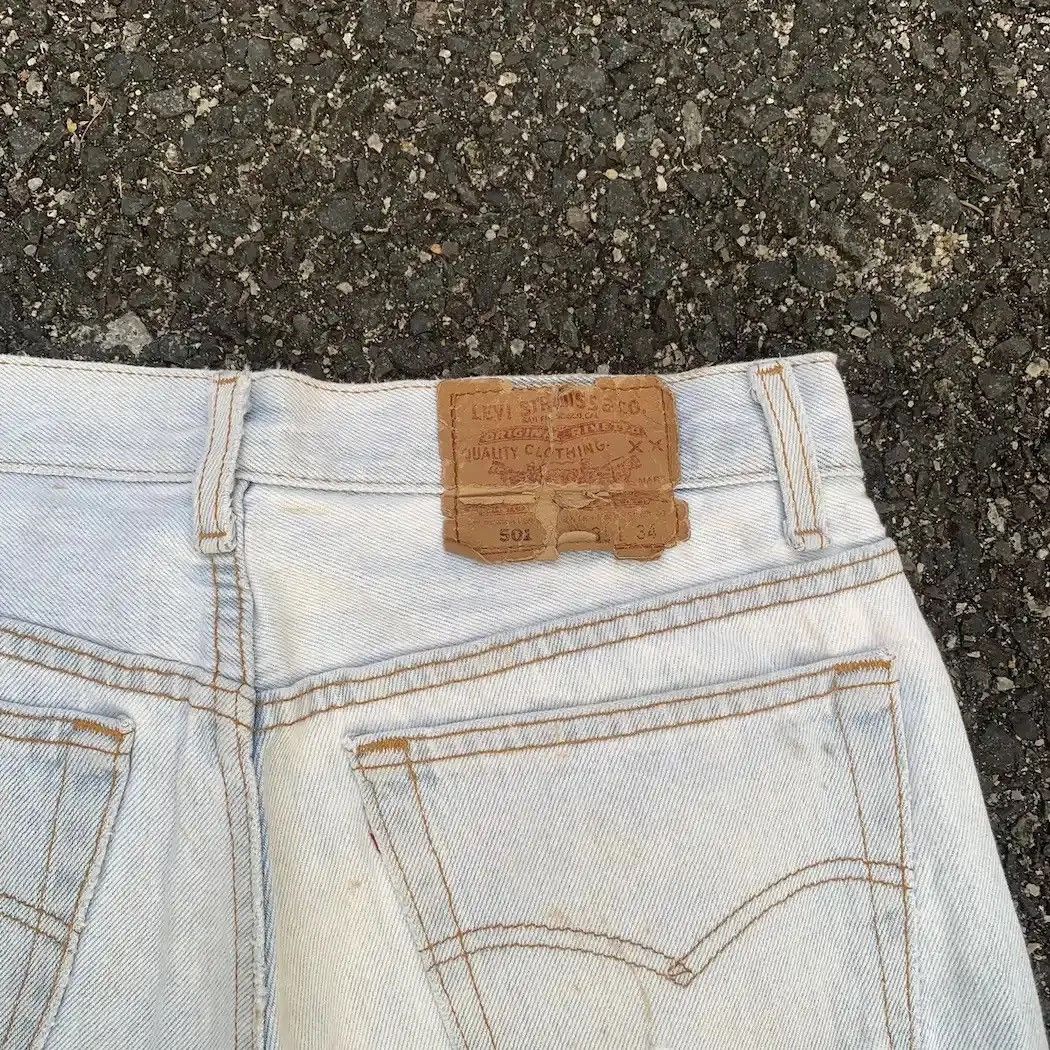 Levi's W29 L32 🔥 Vintage Levi’s 501 Rusty Dirty Levis Jeans Pants Size US 29 - 14 Thumbnail
