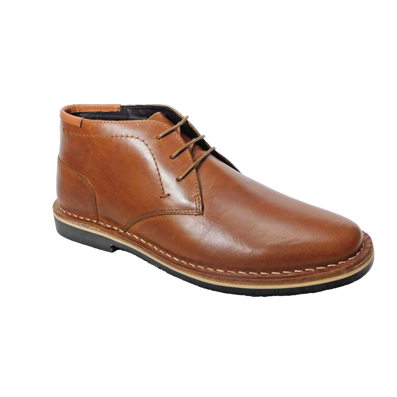 Steve Madden M33 Steve Madden Cognag Brown Harken Chukka Boot Size 8 M Size US 8 / EU 41 - 2 Thumbnail