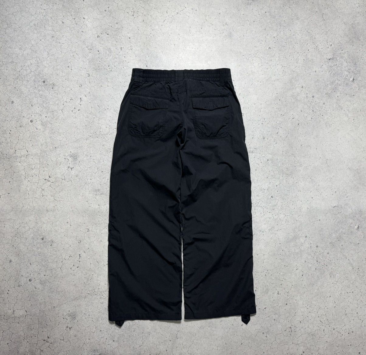 Nike Nike Vintage Cargo Pants Baggy Swoosh Drill Y2K Black Size US 30 / EU 46 - 8 Thumbnail