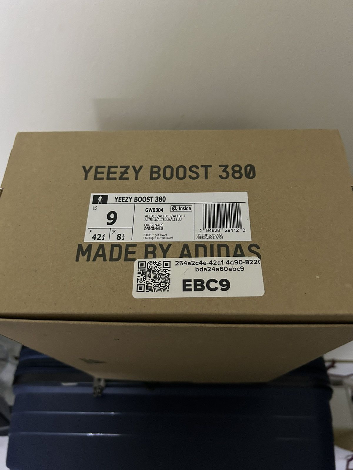 Adidas × Yeezy Yeezy 380 Alien Blue 9 US Size US 9 / EU 42 - 1 Thumbnail