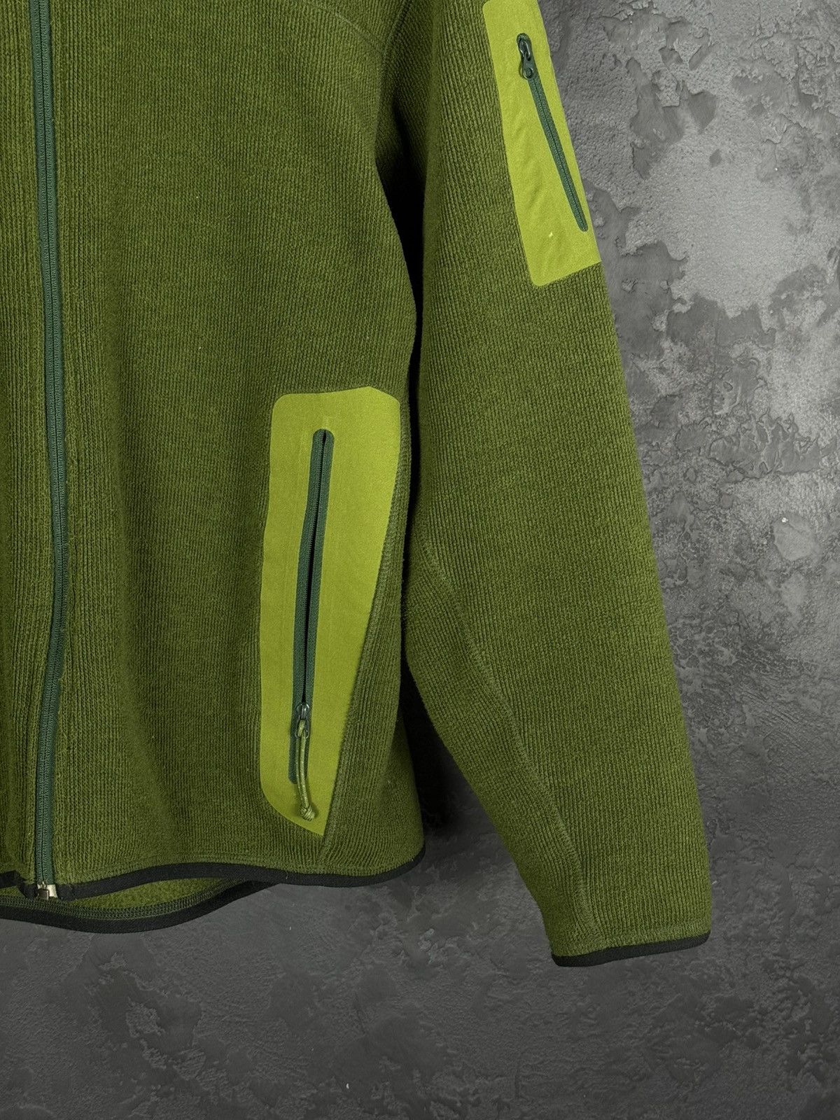 Arc'teryx Arcteryx Covert Hoody Polartec Fleece Jacket Green Mens Size US L / EU 52-54 / 3 - 8 Thumbnail