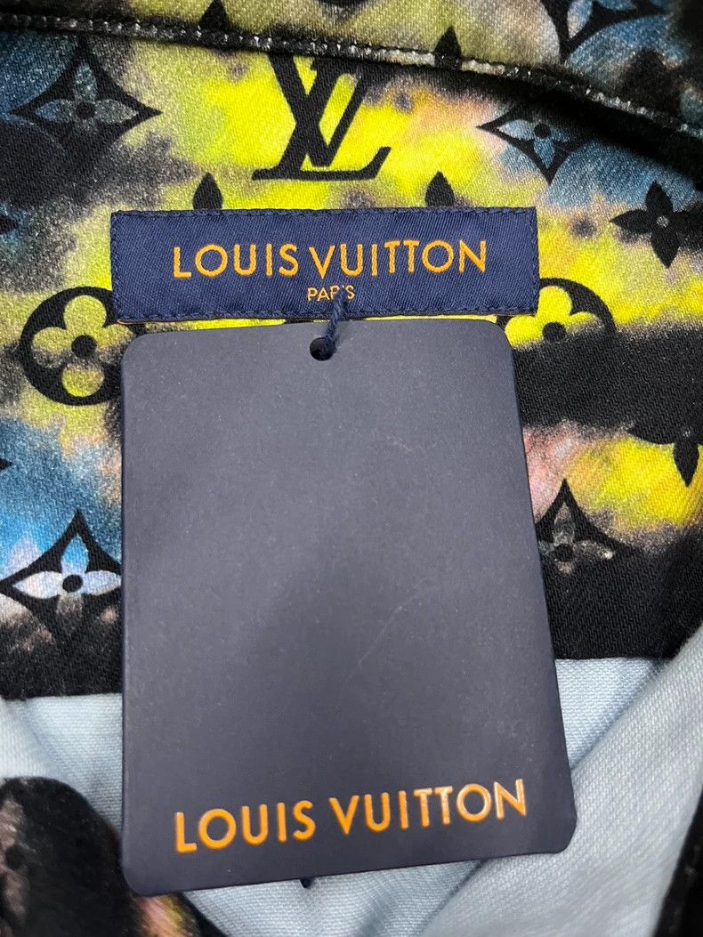 Louis Vuitton LOUIS VUITTON Dazzling Laser Old Flower Denim Long Sleeve J Size US M / EU 48-50 / 2 - 4 Thumbnail